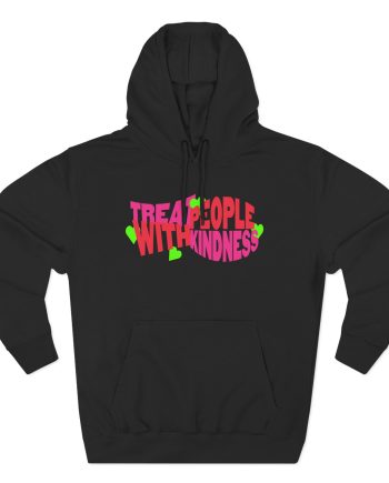 Love on Tour Treat People With Kindness Three-panel Fleece Hoodie