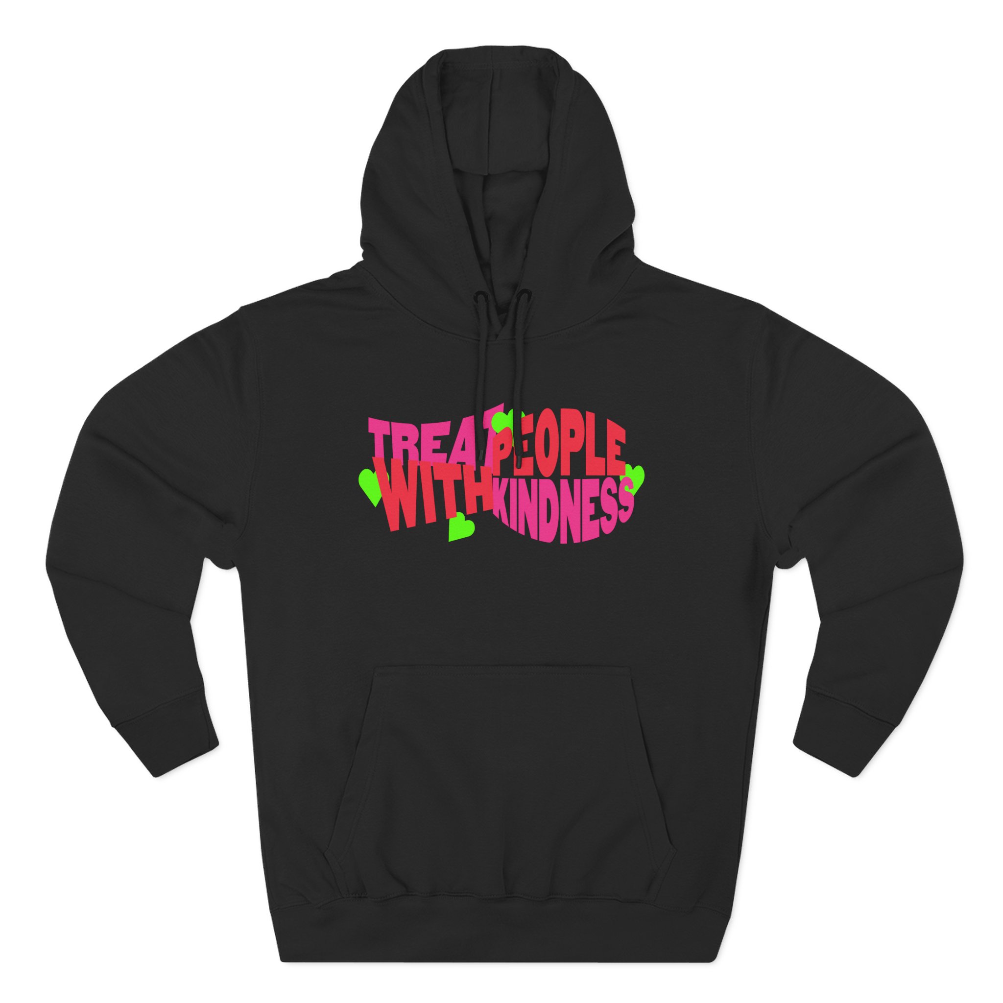Love on Tour Treat People With Kindness Three-panel Fleece Hoodie