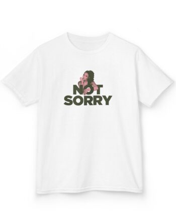D L Not Sorry Kids Heavy Cotton™ Tee