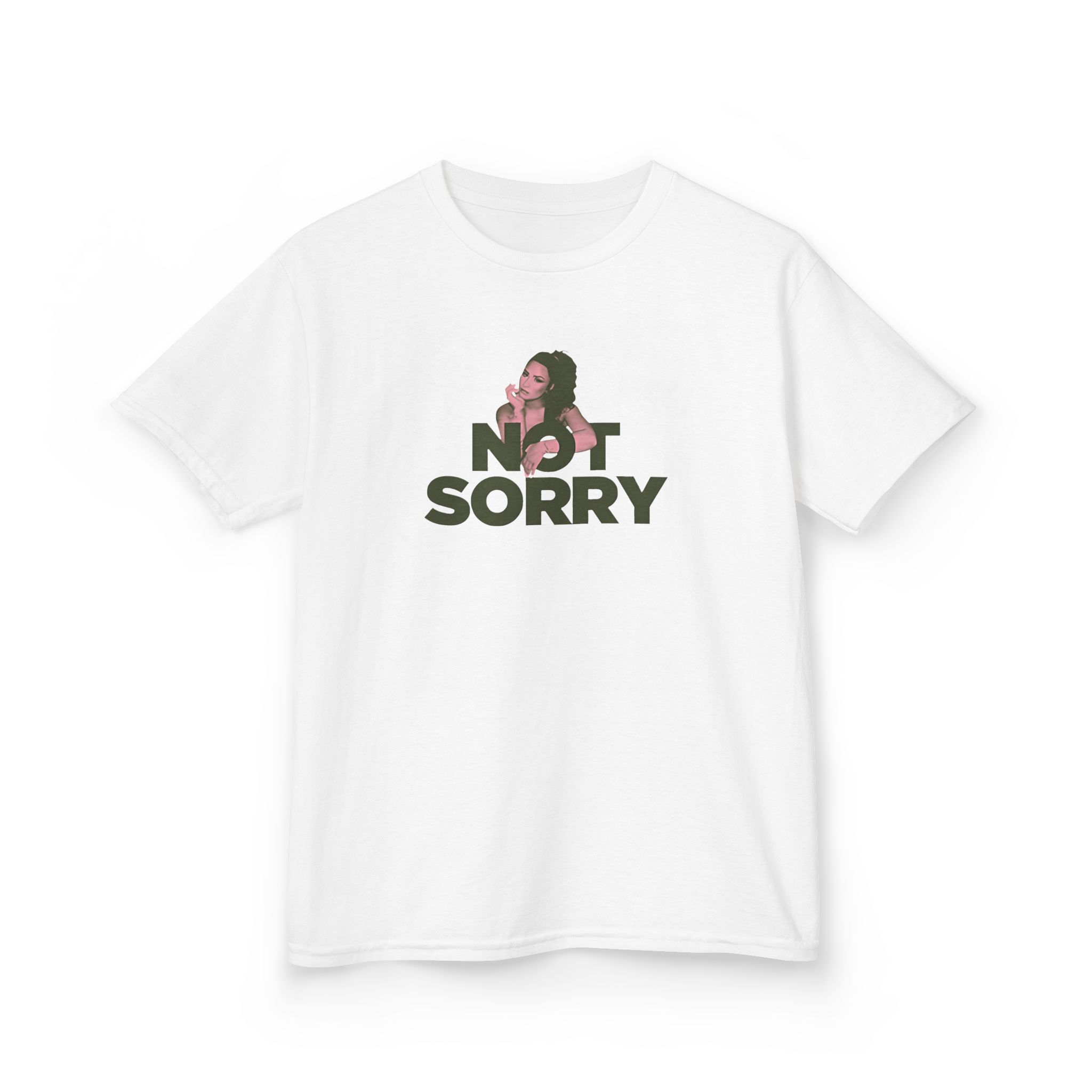 D L Not Sorry Kids Heavy Cotton™ Tee
