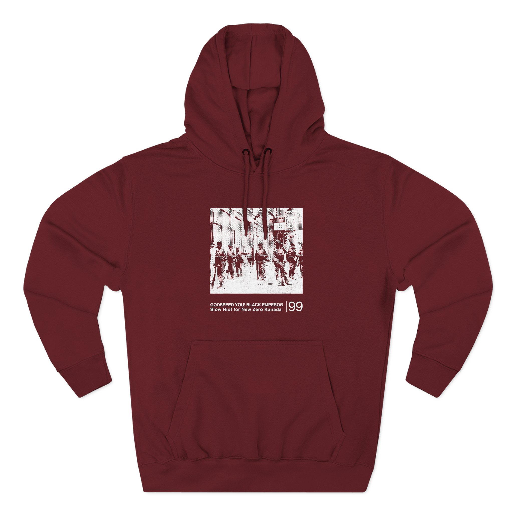 Godspeed You Black Emperor Three-Panel Fleece Hoodie - Image 15