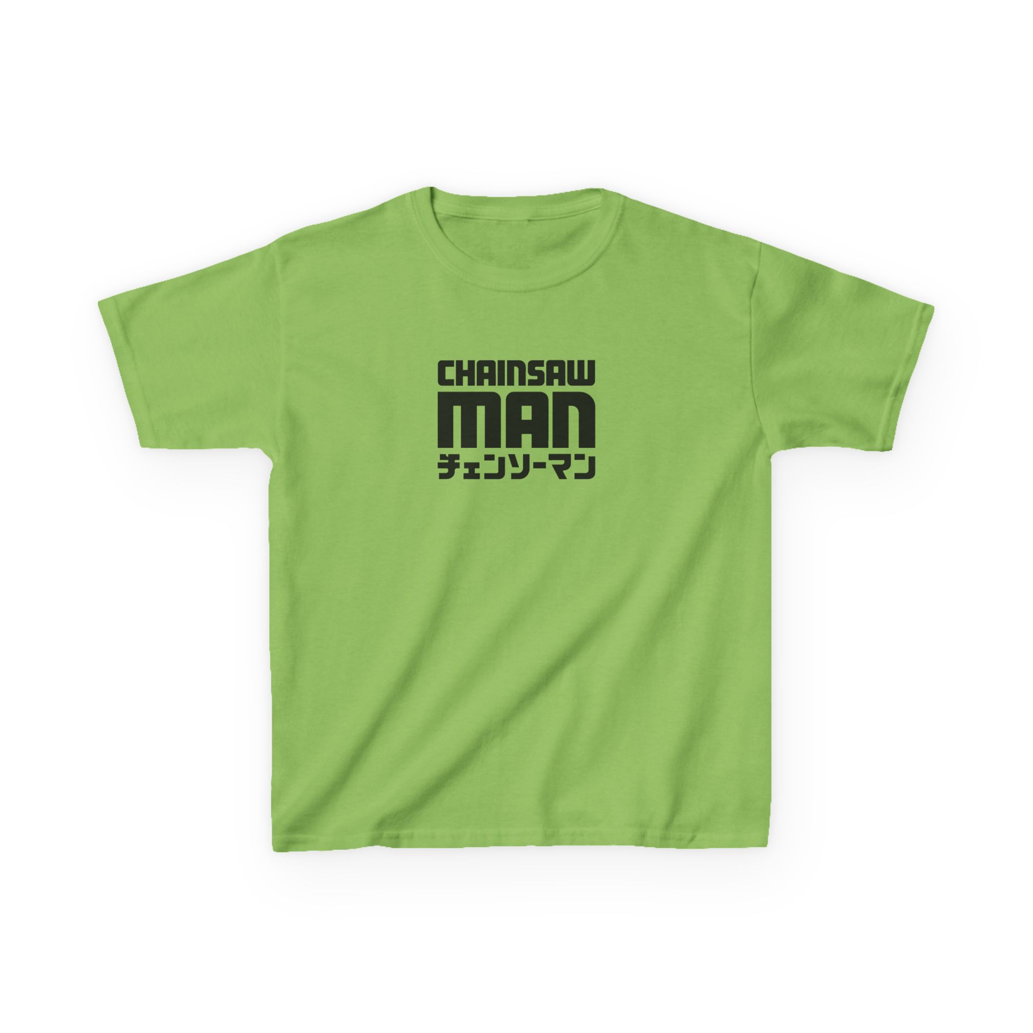 Chainsaw Man Bordeaux Smile Kids Heavy Cotton™ Tee - Image 11