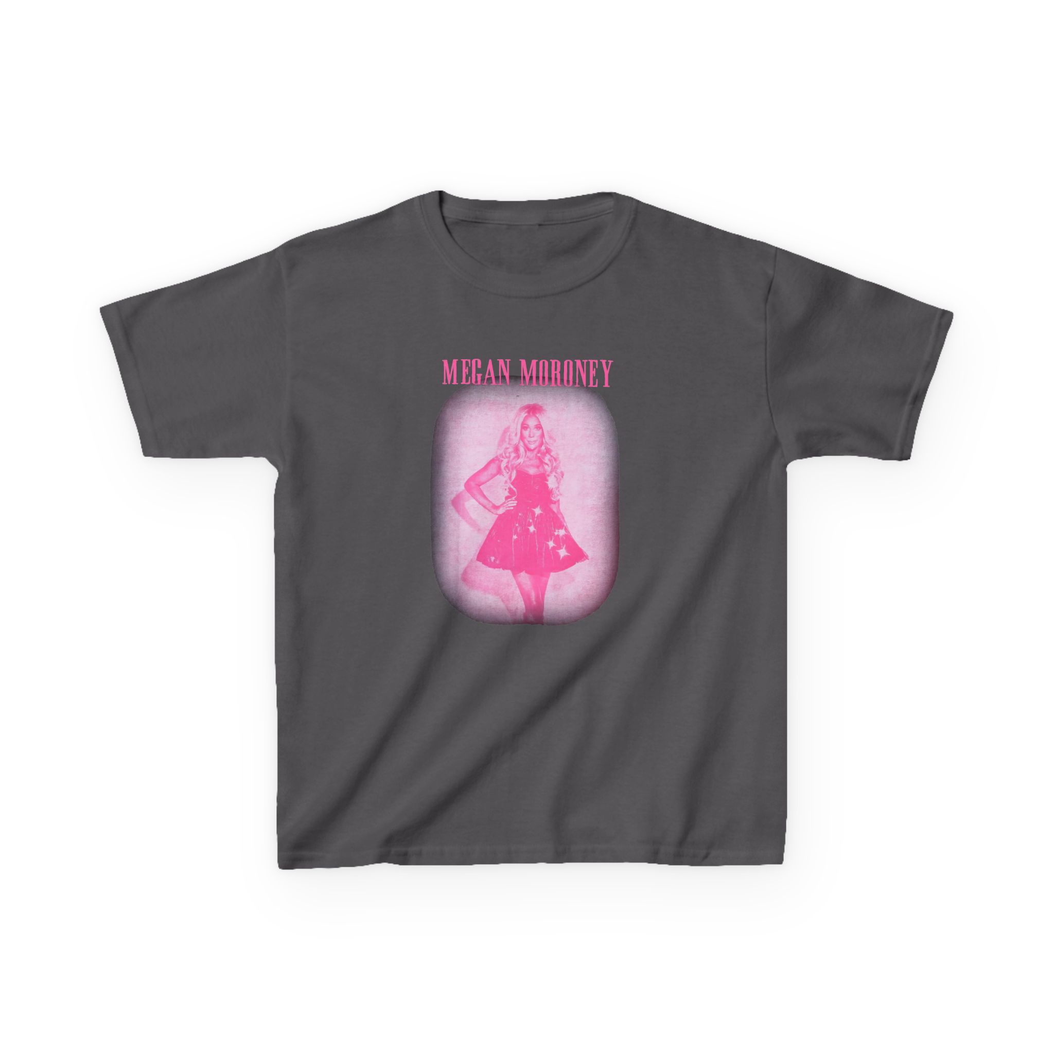 Megan Moroney Pink Photo Kids Heavy Cotton™ Tee - Image 5