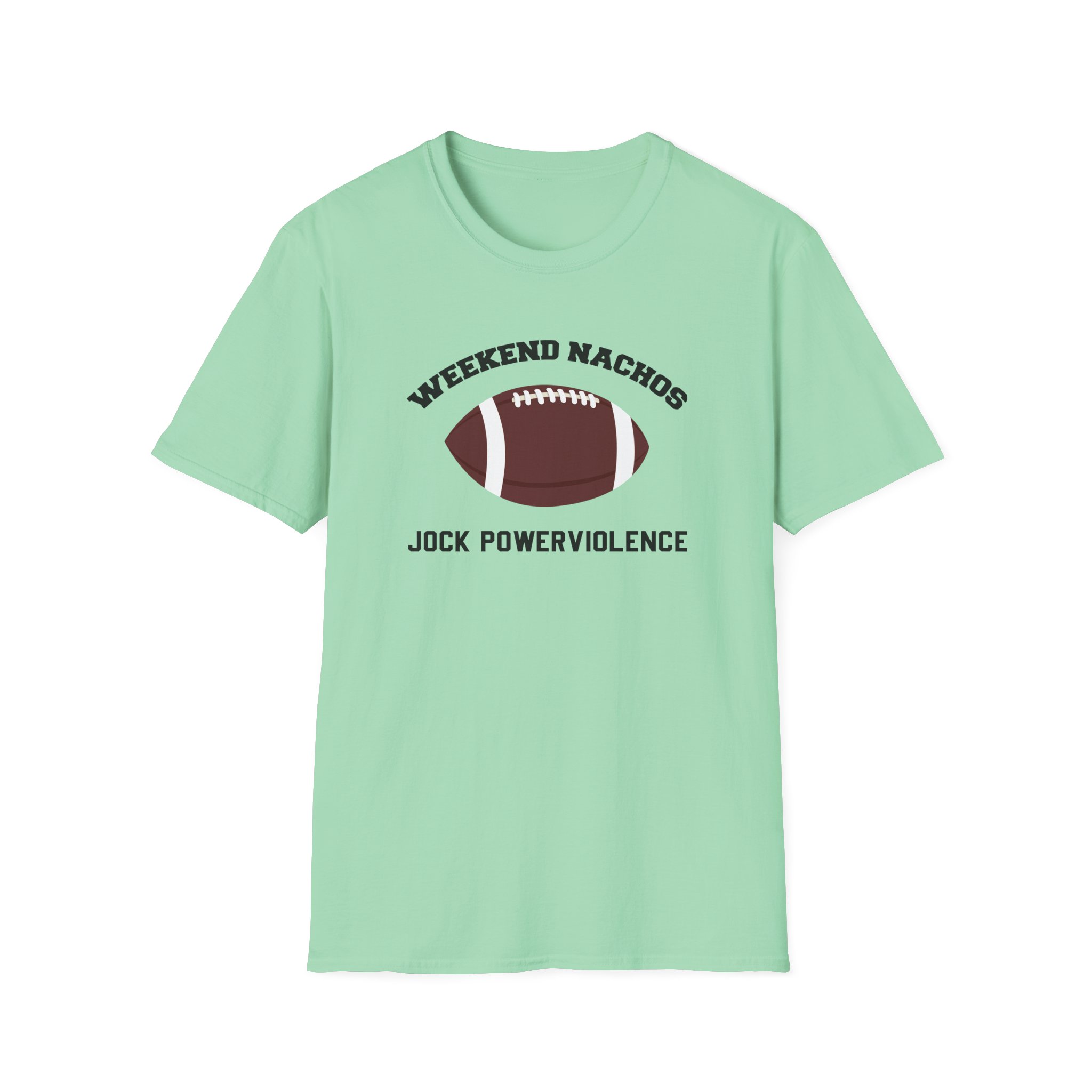 Weekend Nachos Jock Unisex Softstyle T-Shirt - Image 15