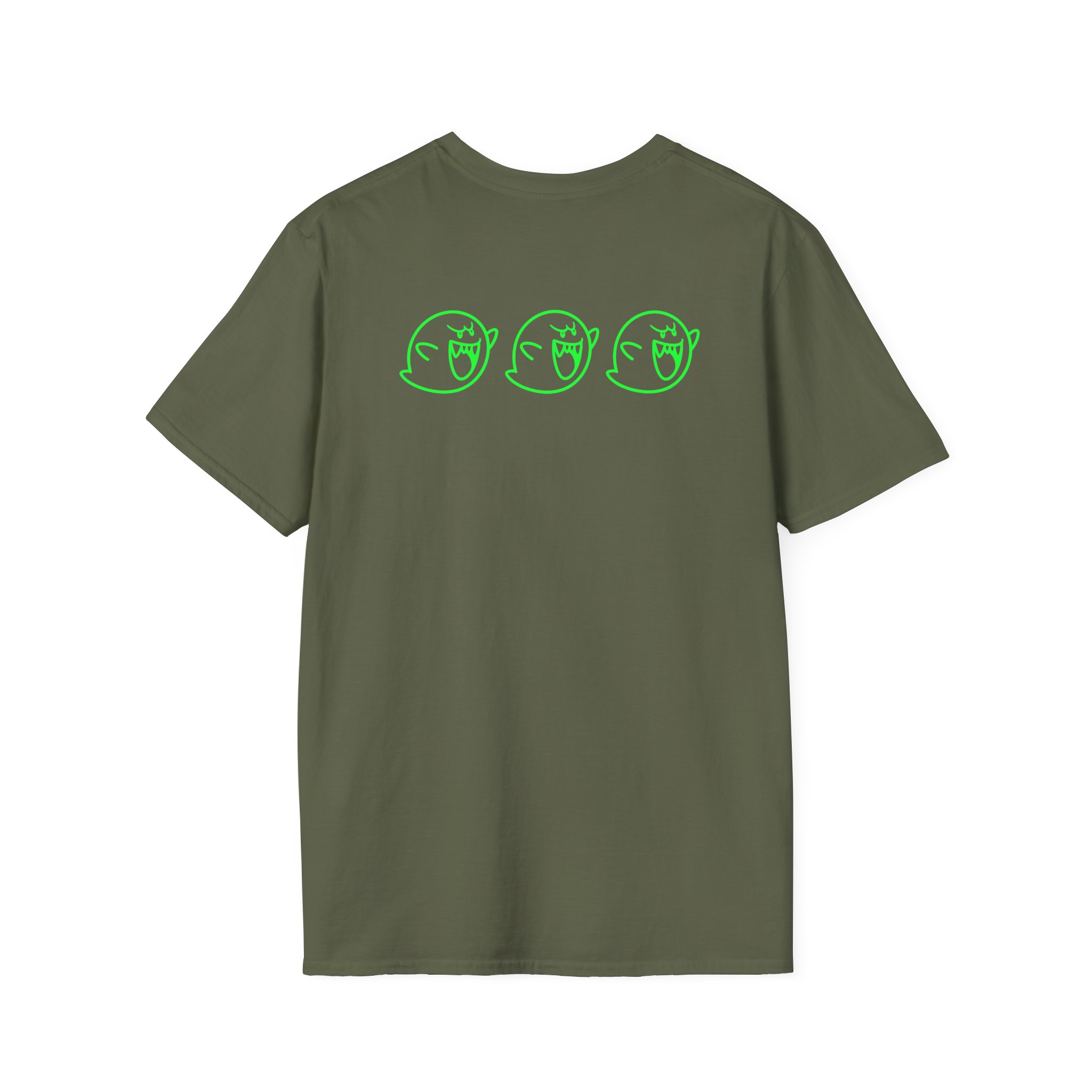 NTD Luigi™ and Boo Unisex Softstyle T-Shirt - Image 14