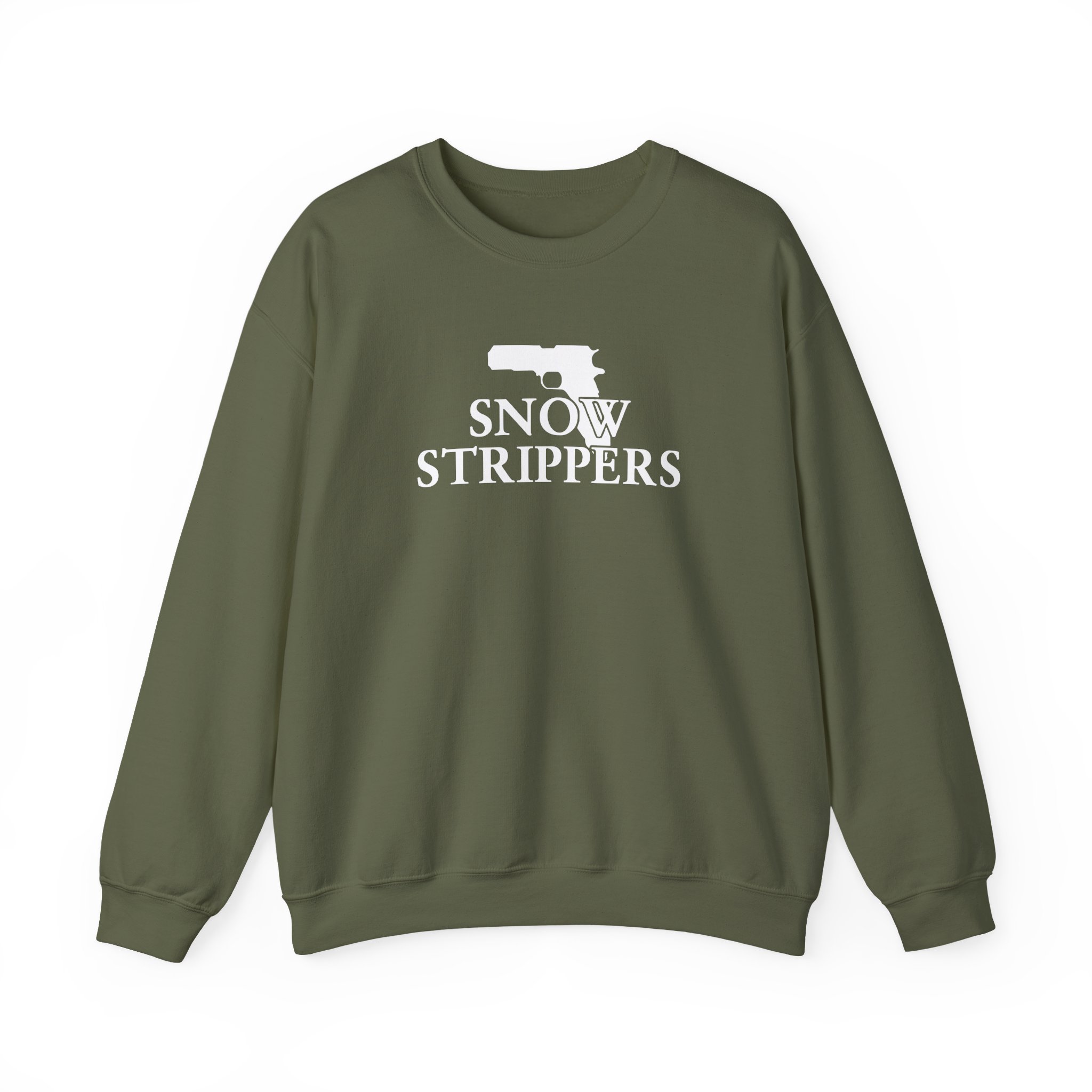 Snow Strippers Unisex Heavy Blend™ Crewneck Sweatshirt - Image 7