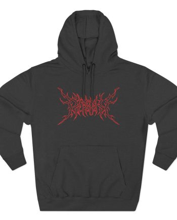Poppy Three-Panel Fleece Hoodie