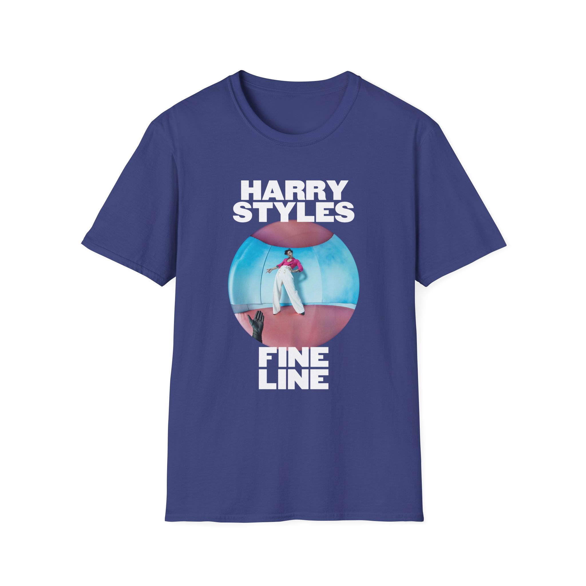 Love on Tour Harry Styles Fine Line Unisex Softstyle T-Shirt - Image 11