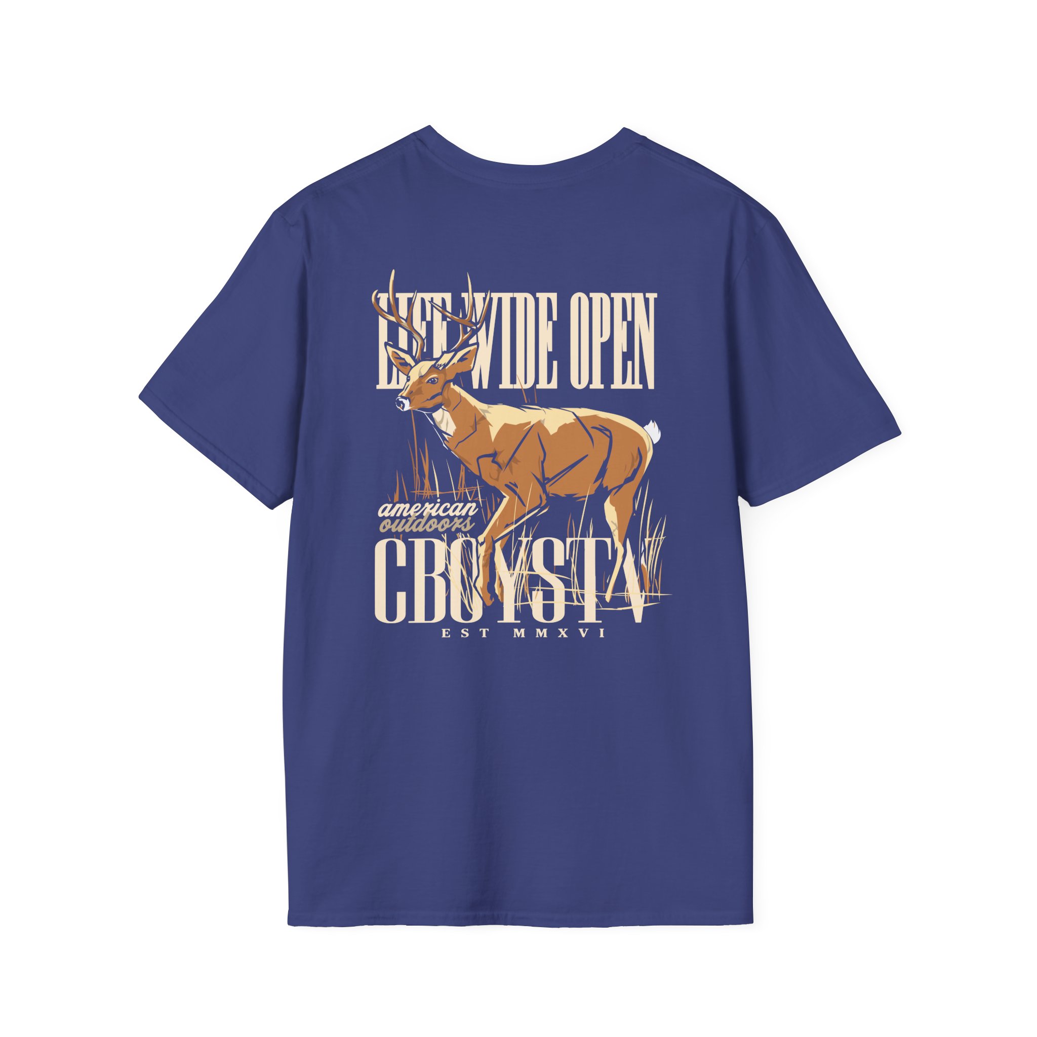 Cboystv Whitetail Unisex Softstyle T-Shirt - Image 16