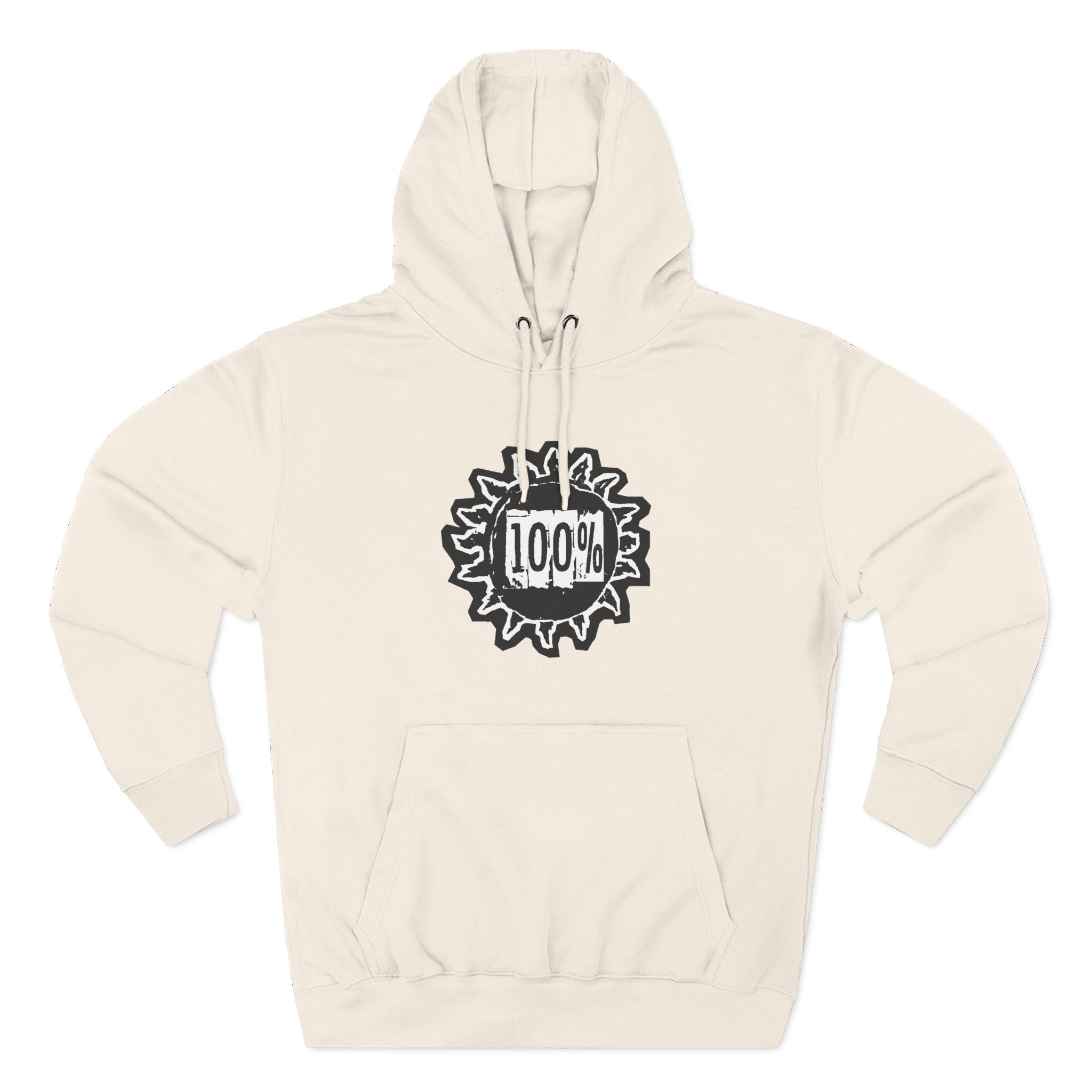 Levellers 100% to Artists Three-Panel Fleece Hoodie - Image 7