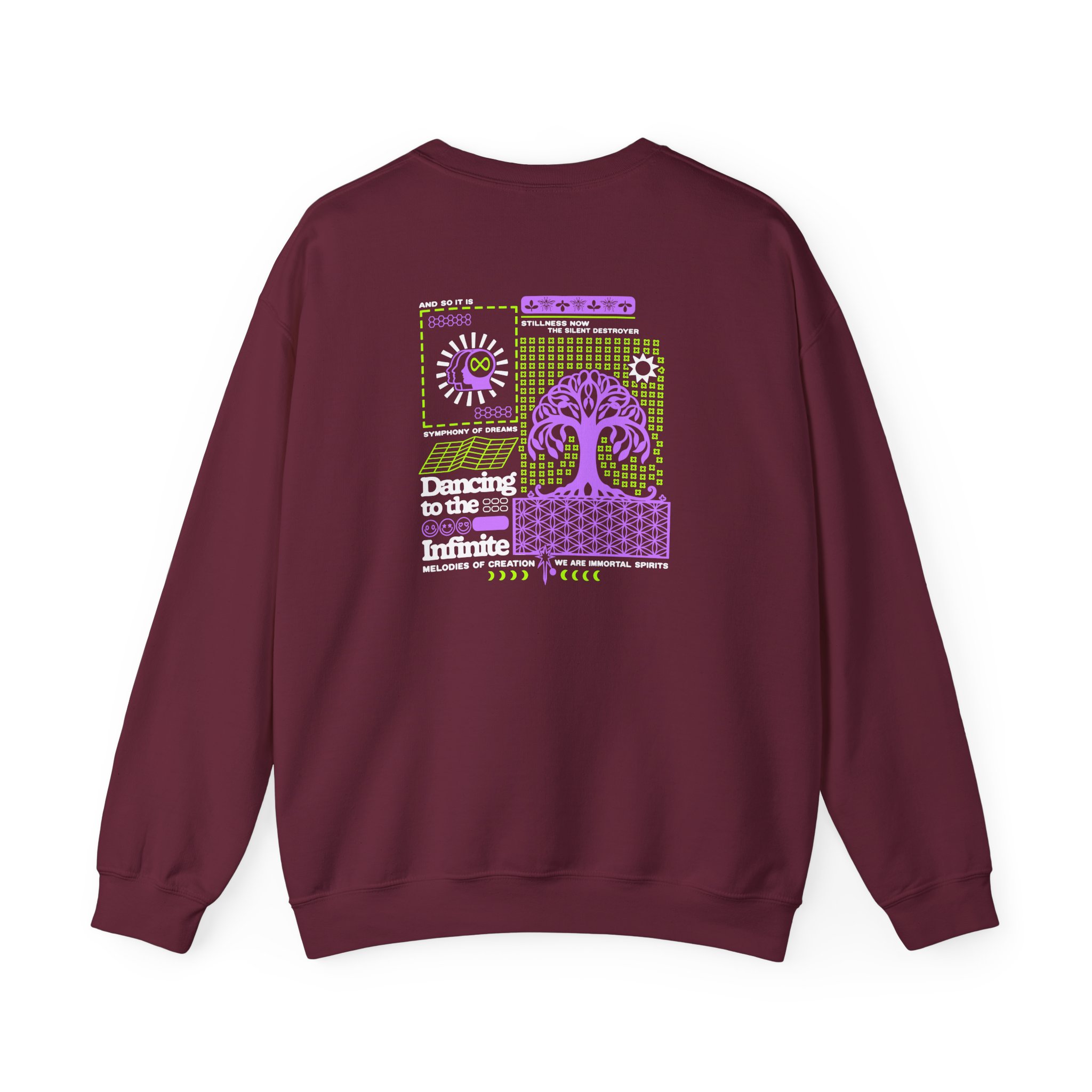 Lsdream Infinite Light Unisex Heavy Blend™ Crewneck Sweatshirt - Image 4