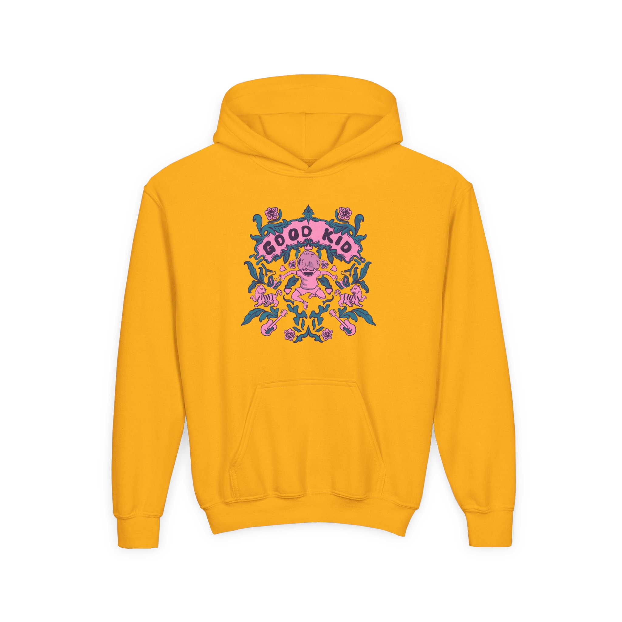 Good Kid Mirror World Youth Heavy Blend Hooded Sweatshirt - Image 5