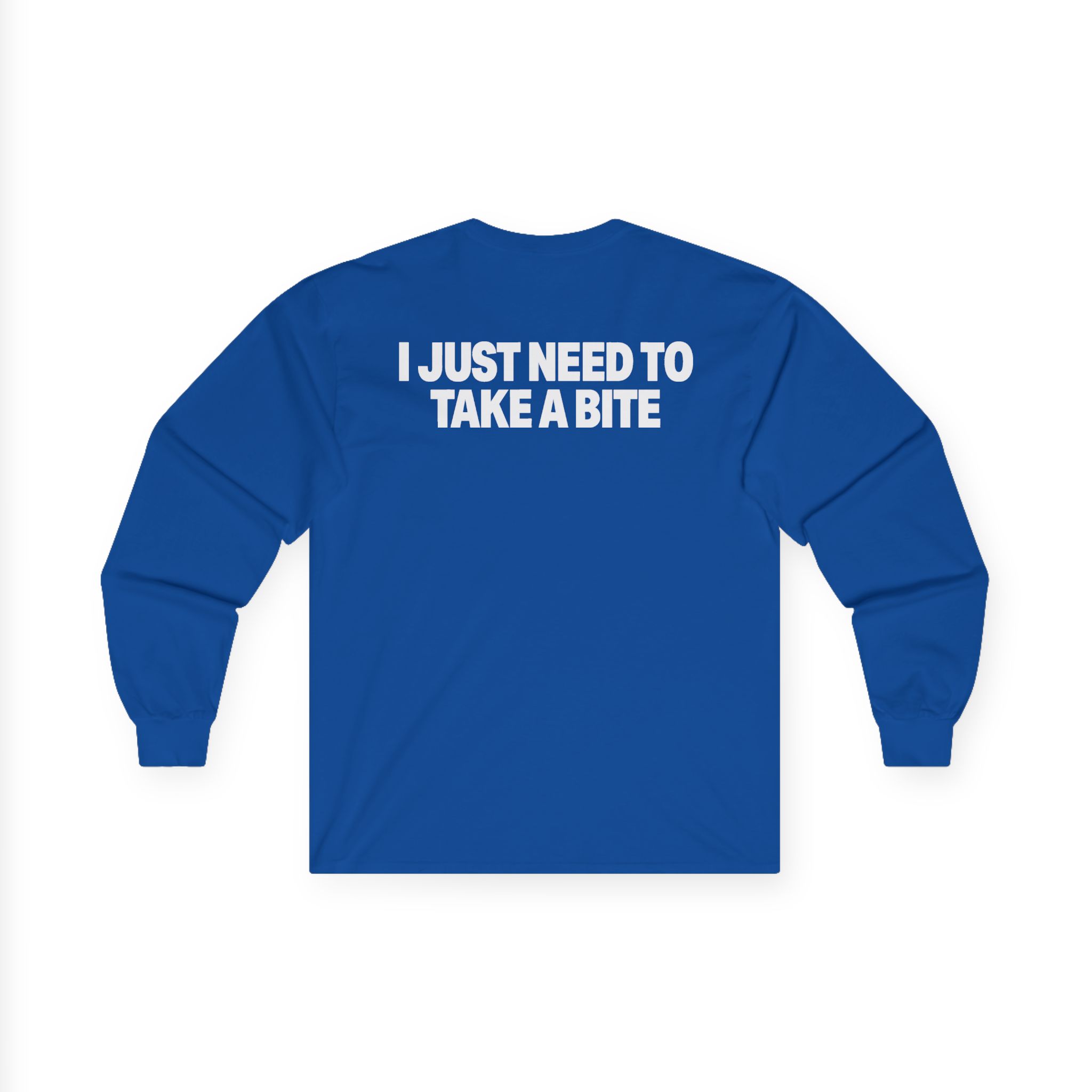 D L Take a Bite Cherry Unisex Ultra Cotton Long Sleeve Tee - Image 10