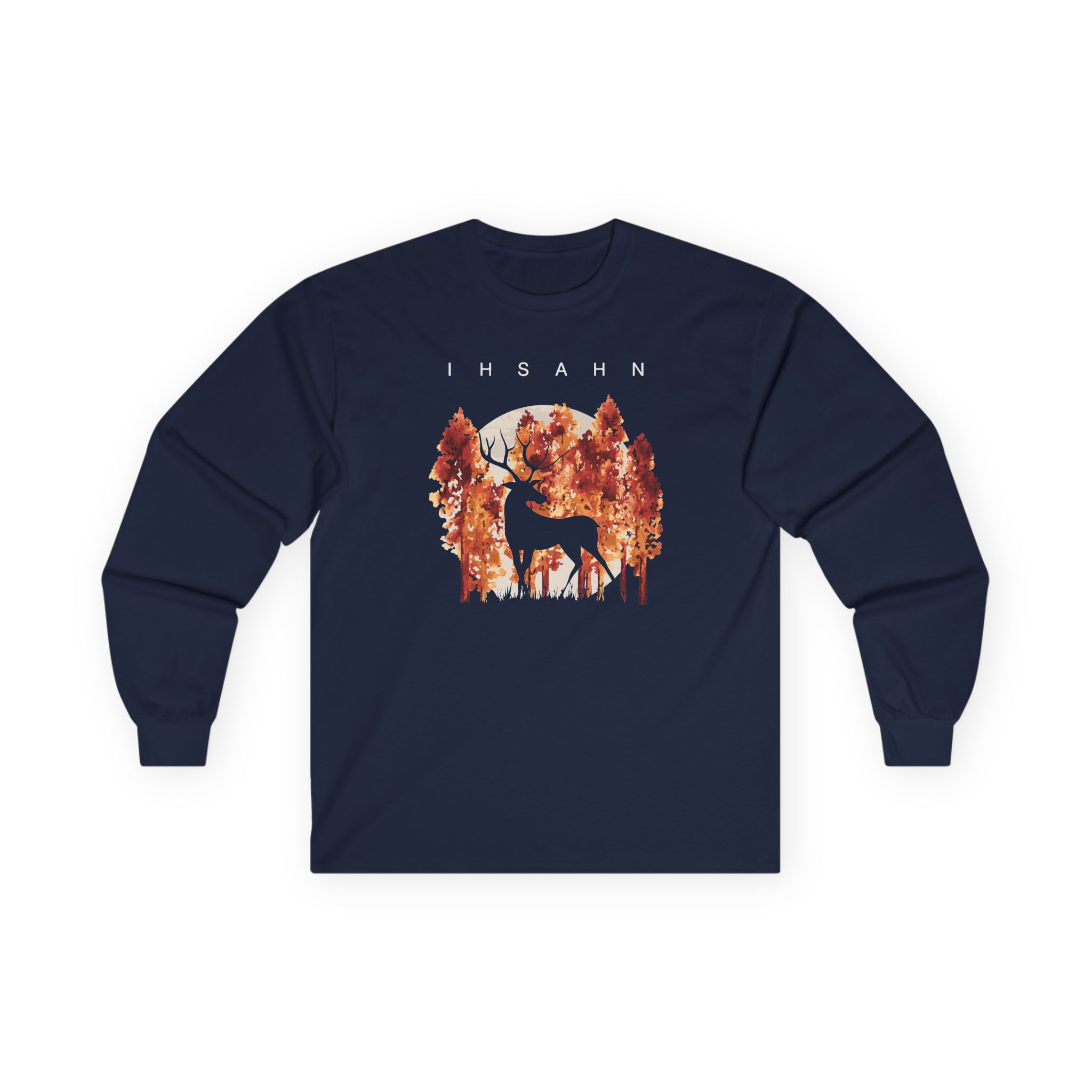 Ihsahn Silhouette Unisex Ultra Cotton Long Sleeve Tee - Image 7