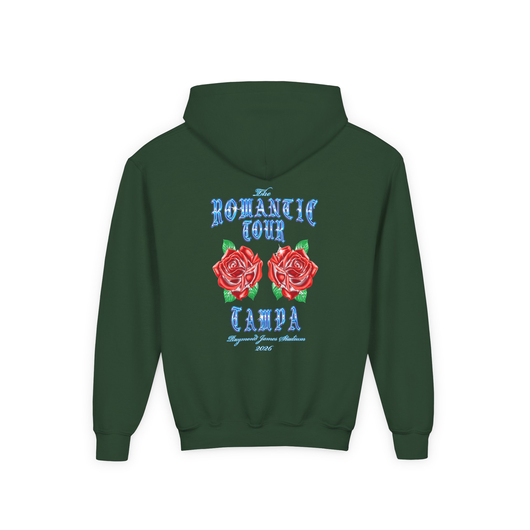 Bruno Mars Tampa the Romantic Youth Heavy Blend Hooded Sweatshirt - Image 4