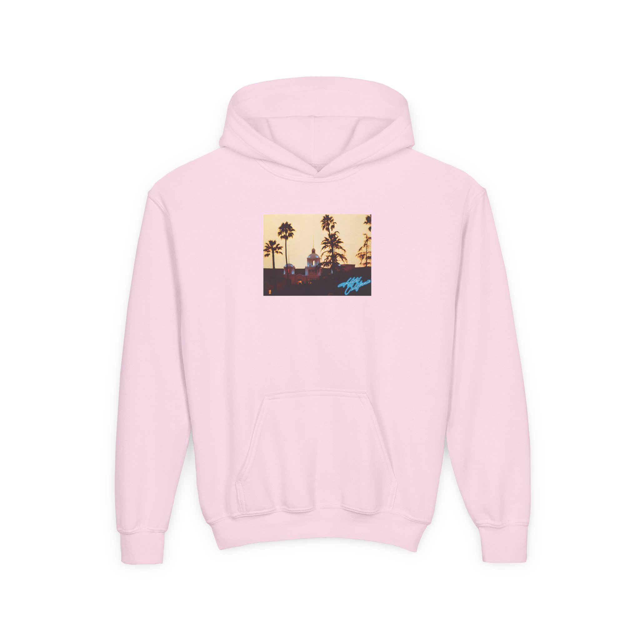 Youth The Eagles Hotel California Heavy Blend Hooded Sweatshirt - Image 21