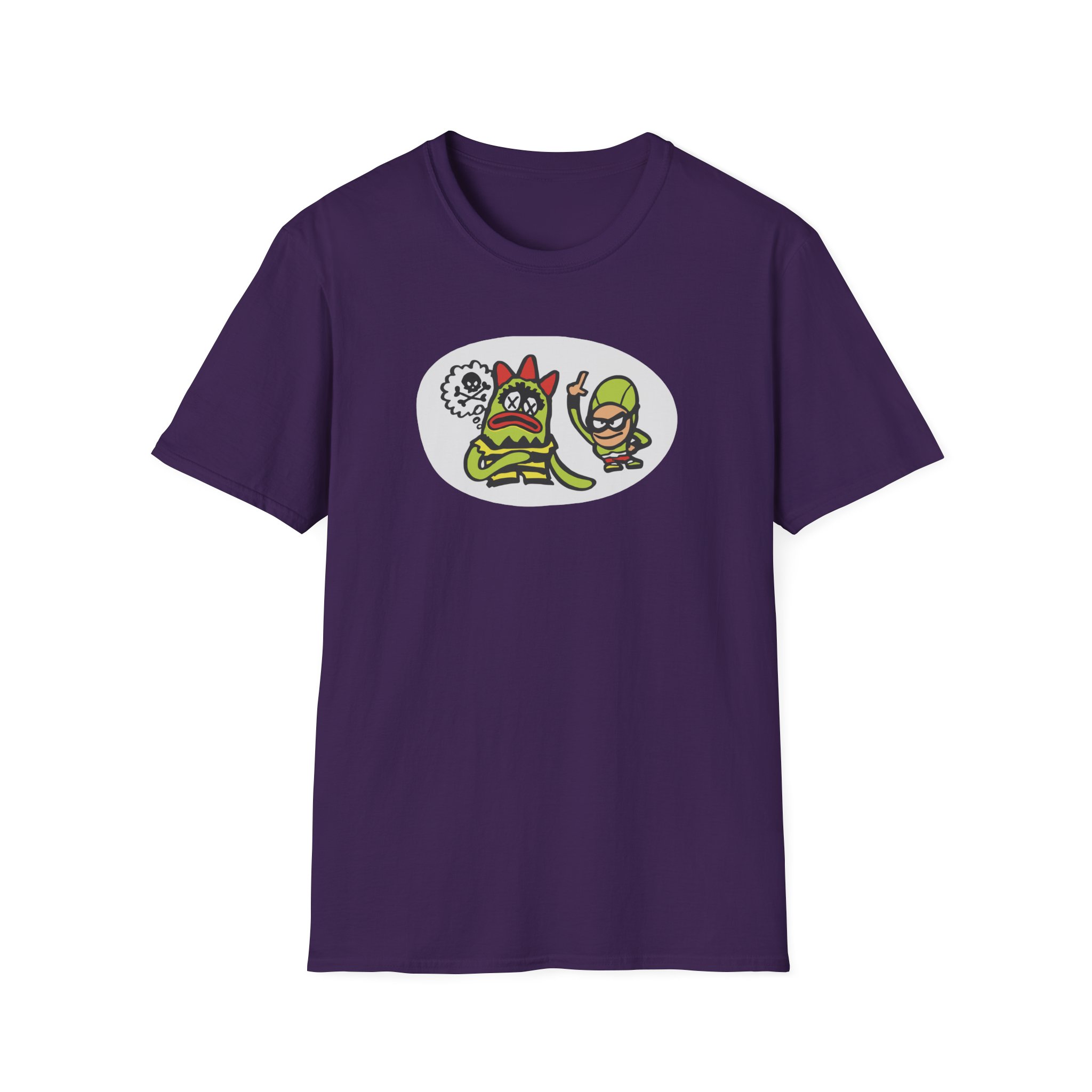The Aquabats Bat Commander Unisex Softstyle T-Shirt - Image 27