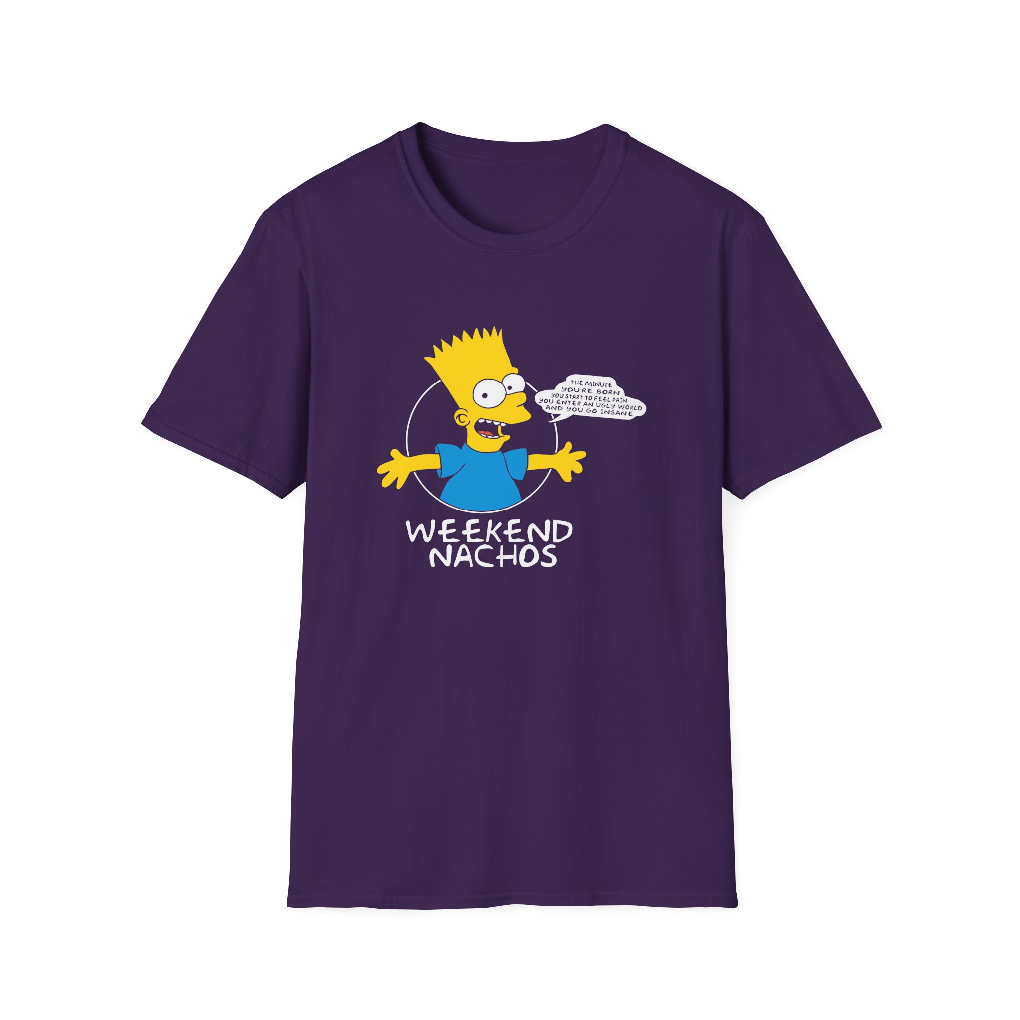 Weekend Nachos Unisex Softstyle T-Shirt - Image 25
