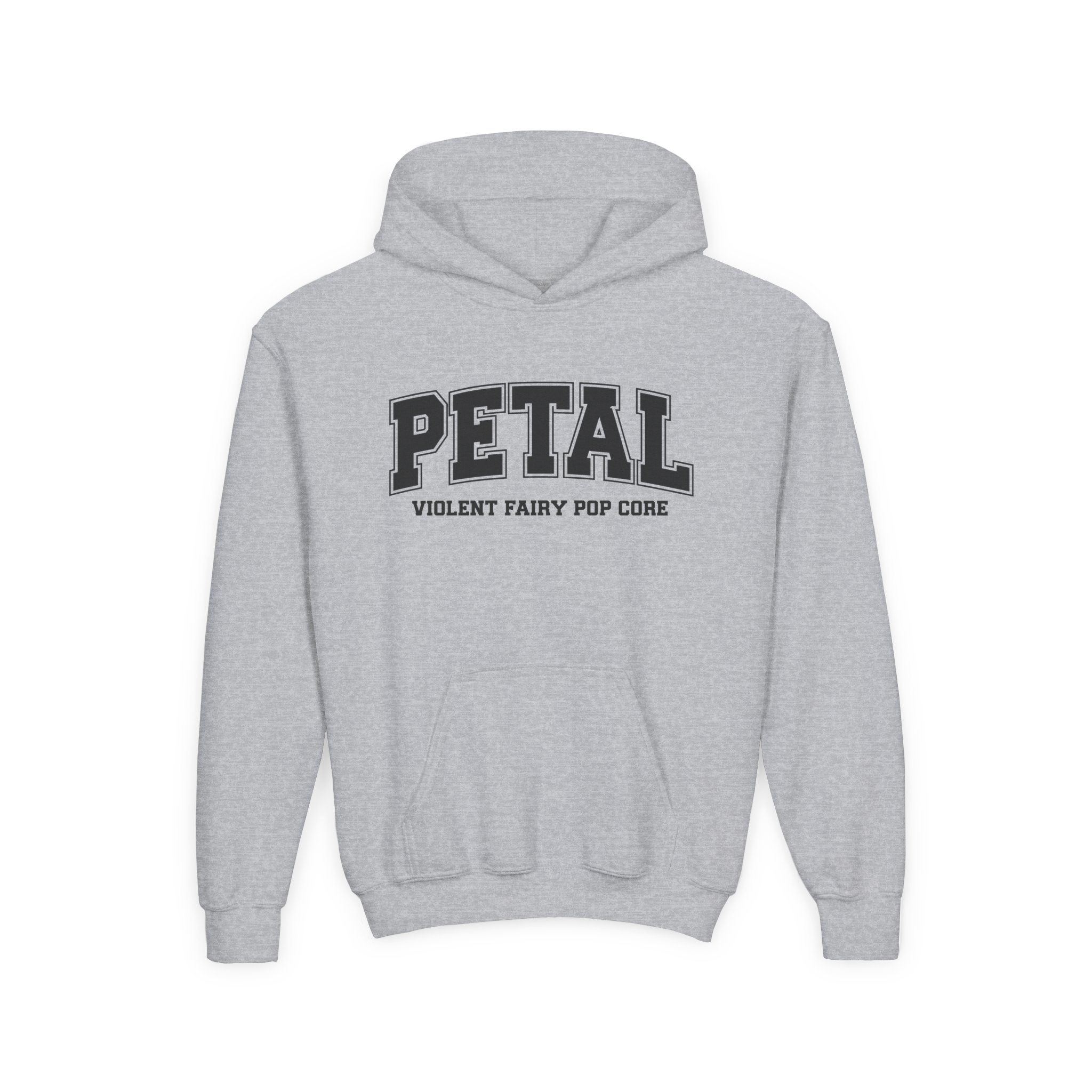 AG petal core Youth Heavy Blend Hooded Sweatshirt - Image 3