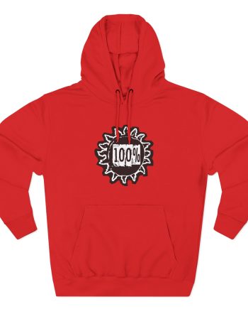 Levellers 100% to Artists Three-Panel Fleece Hoodie