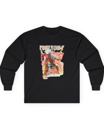 Powerwolf Wake Up The Wicked Cover Unisex Ultra Cotton Long Sleeve Tee