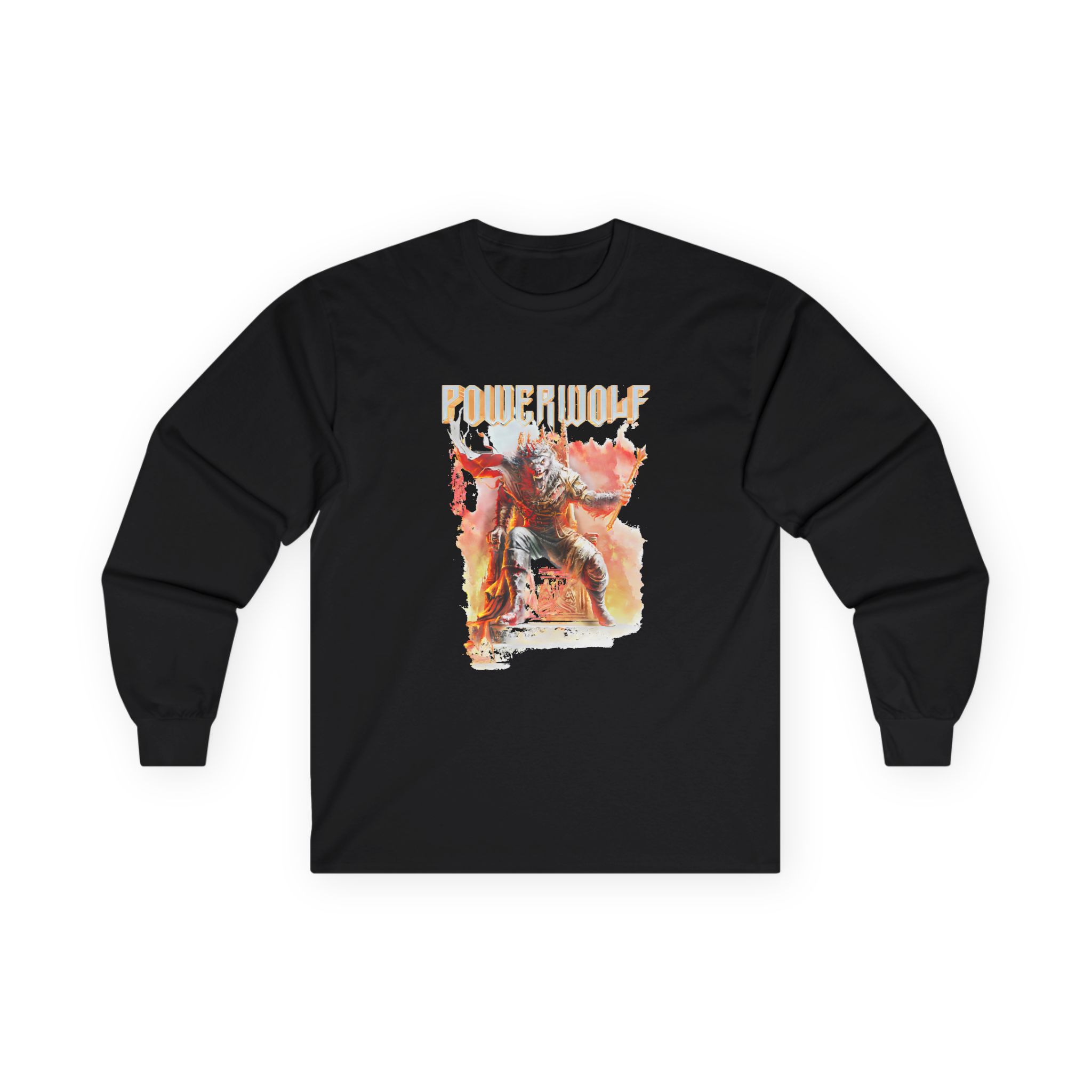 Powerwolf Wake Up The Wicked Cover Unisex Ultra Cotton Long Sleeve Tee