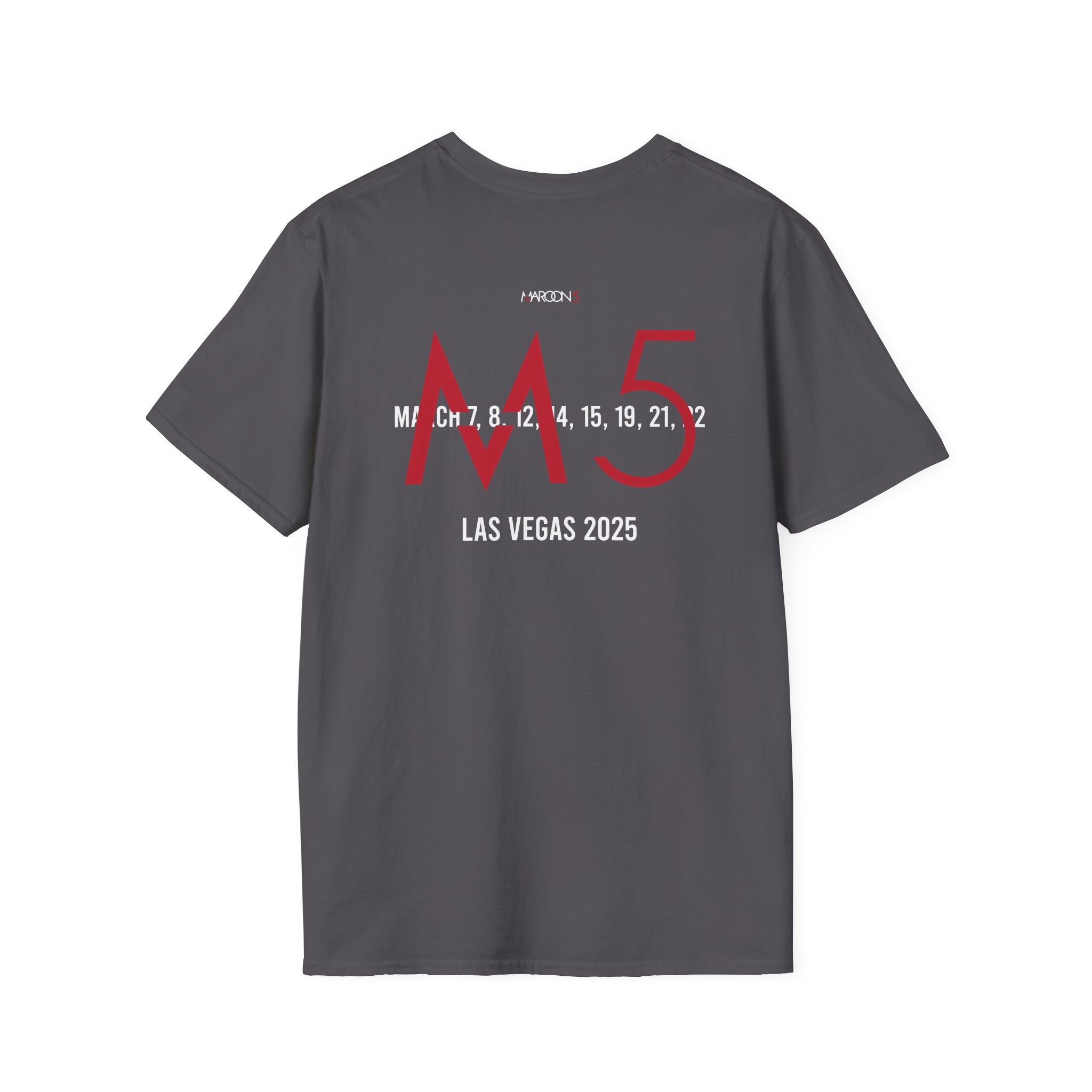 Adam Levine M5LV Distressed Unisex Softstyle T-Shirt - Image 8