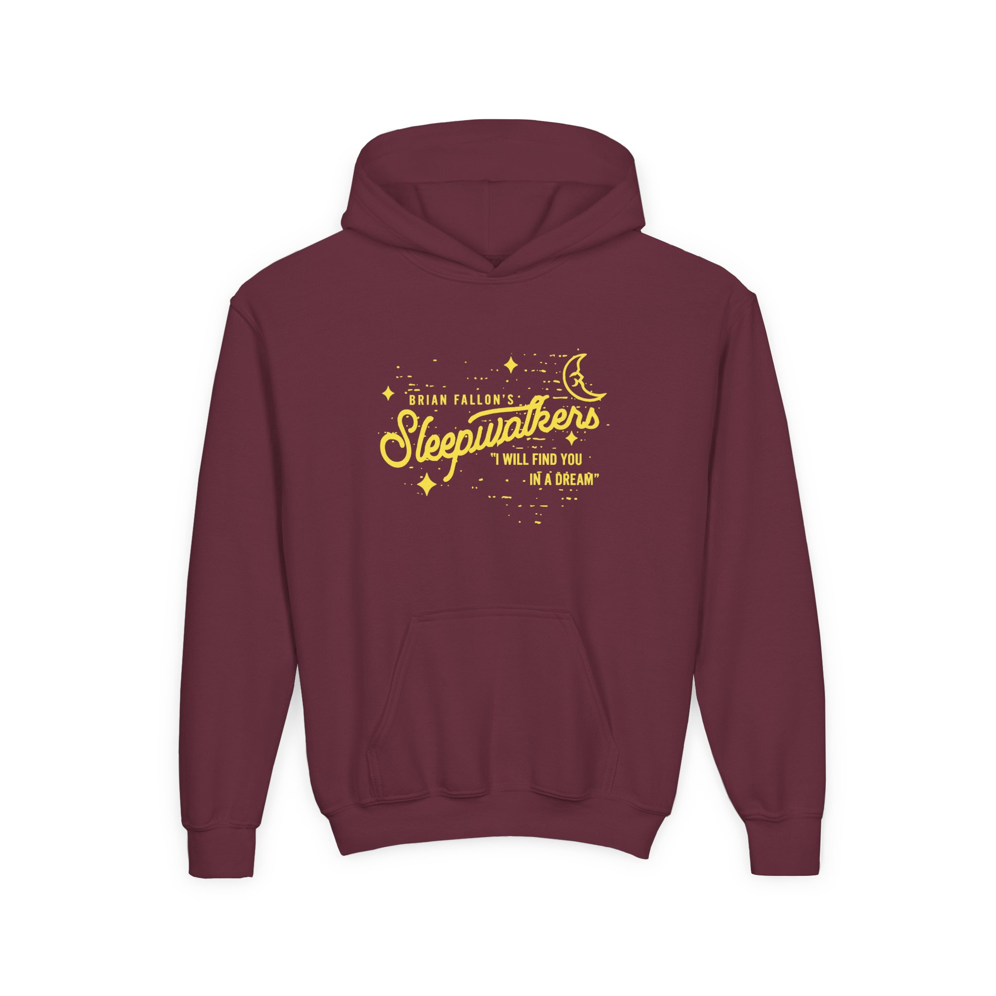 Brian Fallon Sleepwalkers Youth Heavy Blend Hooded Sweatshirt - Image 3