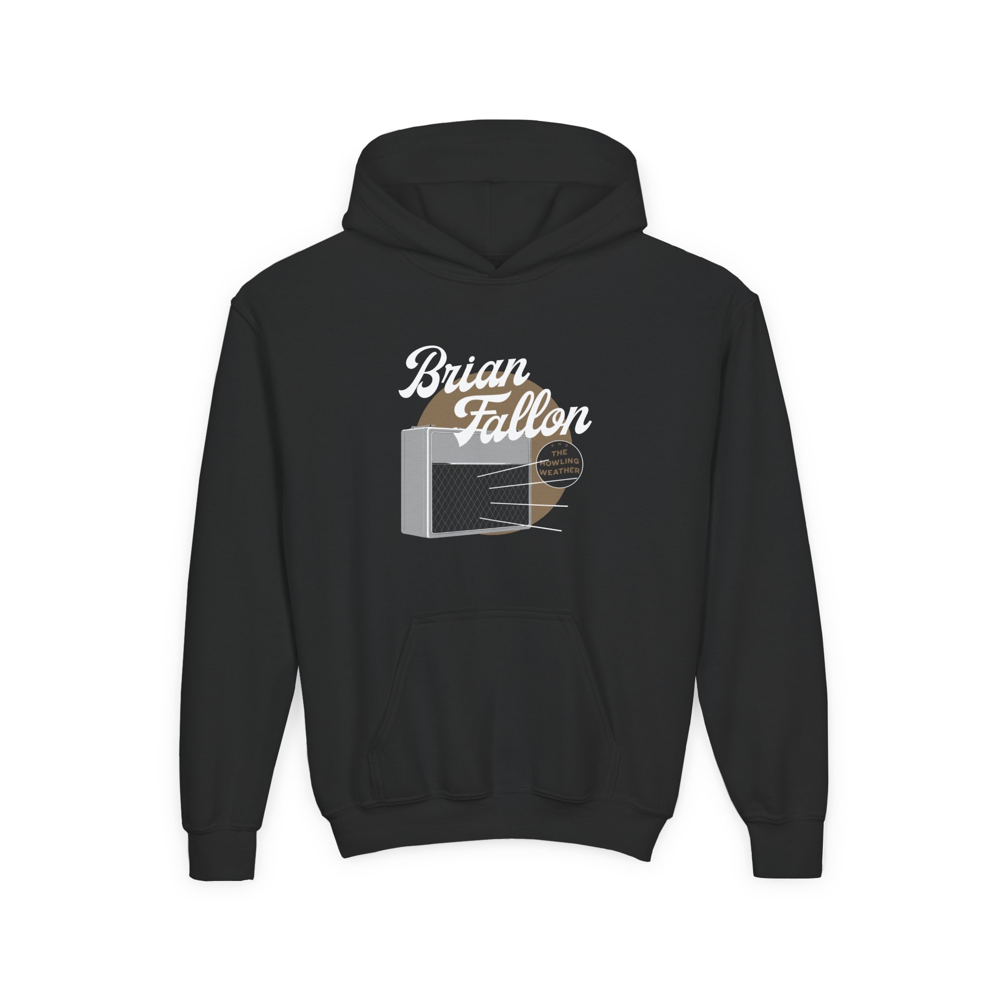 Brian Fallon Amp Youth Heavy Blend Hooded Sweatshirt