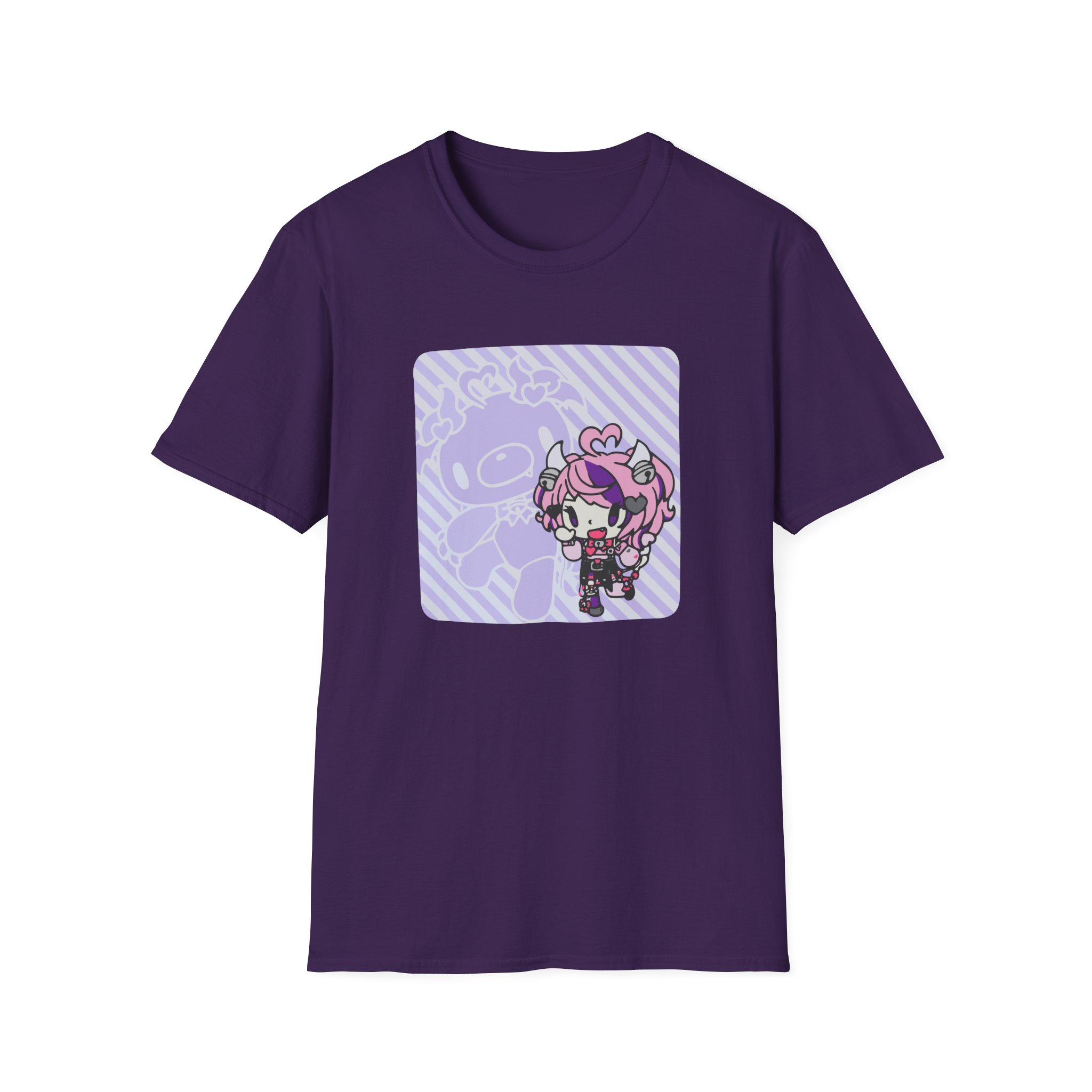 Ironmouse X Gloomy Bear Unisex Softstyle T-Shirt - Image 17