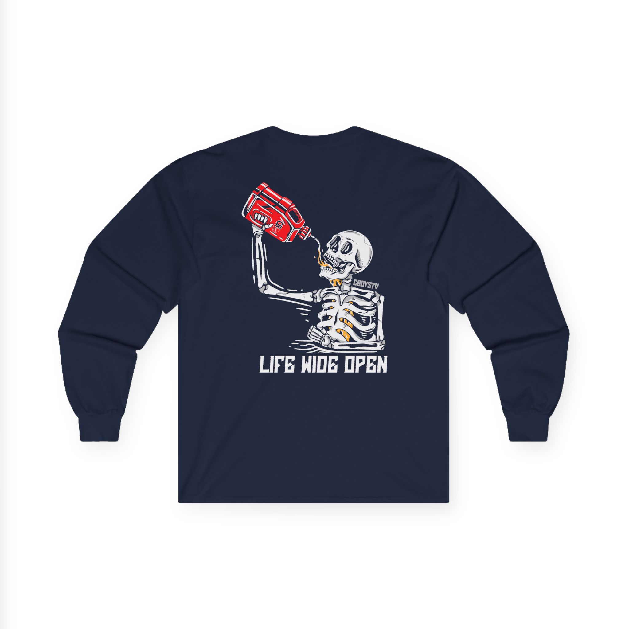 Cboystv Soul Fuel Unisex Ultra Cotton Long Sleeve Tee - Image 14
