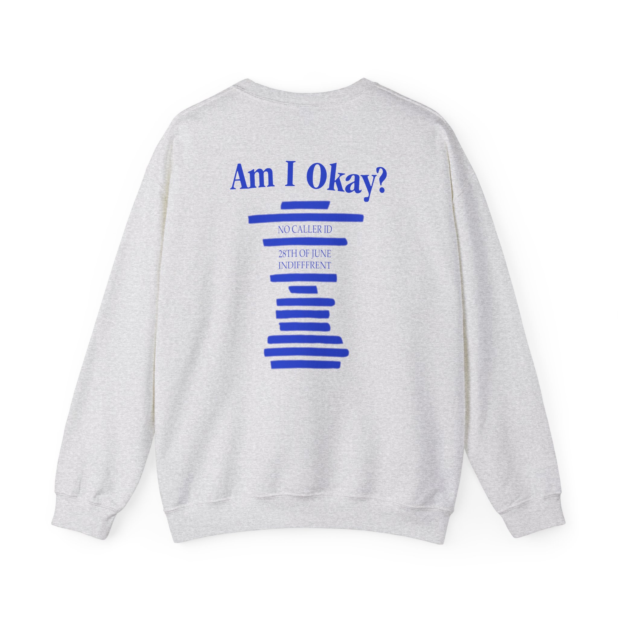 Megan Moroney Am I Okay? Tracklist Unisex Heavy Blend™ Crewneck Sweatshirt - Image 4