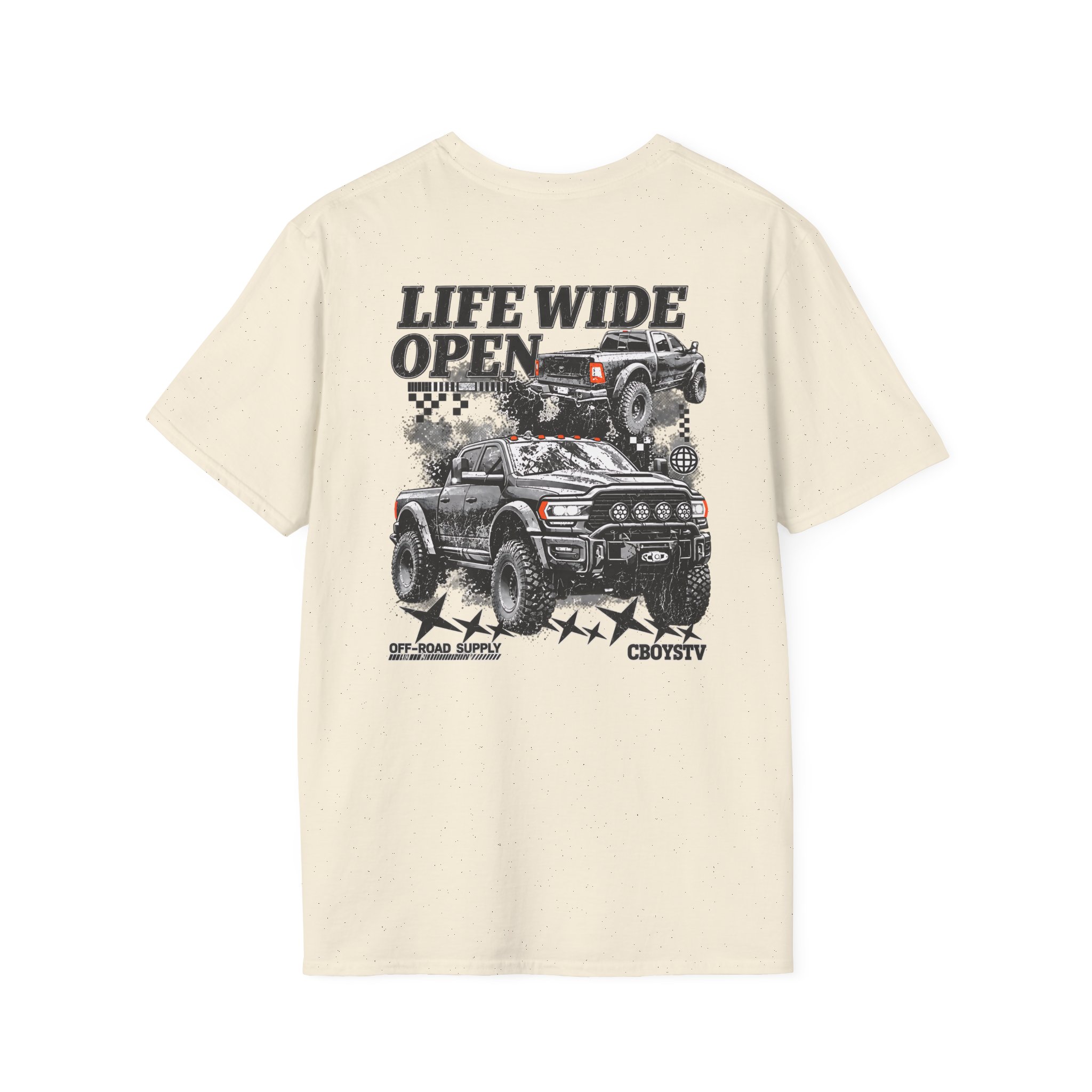 Cboystv Prospector Whiteout Unisex Softstyle T-Shirt - Image 10
