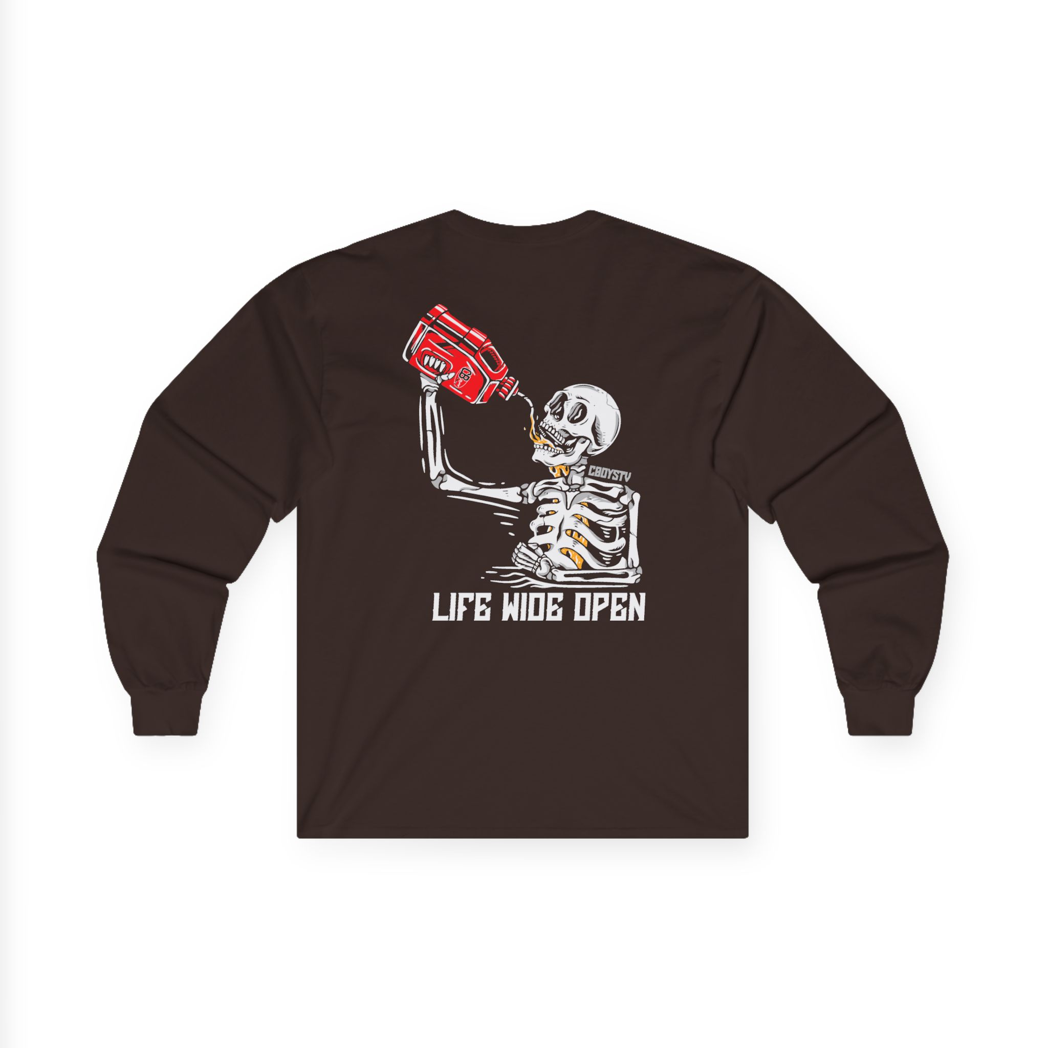 Cboystv Soul Fuel Unisex Ultra Cotton Long Sleeve Tee - Image 6