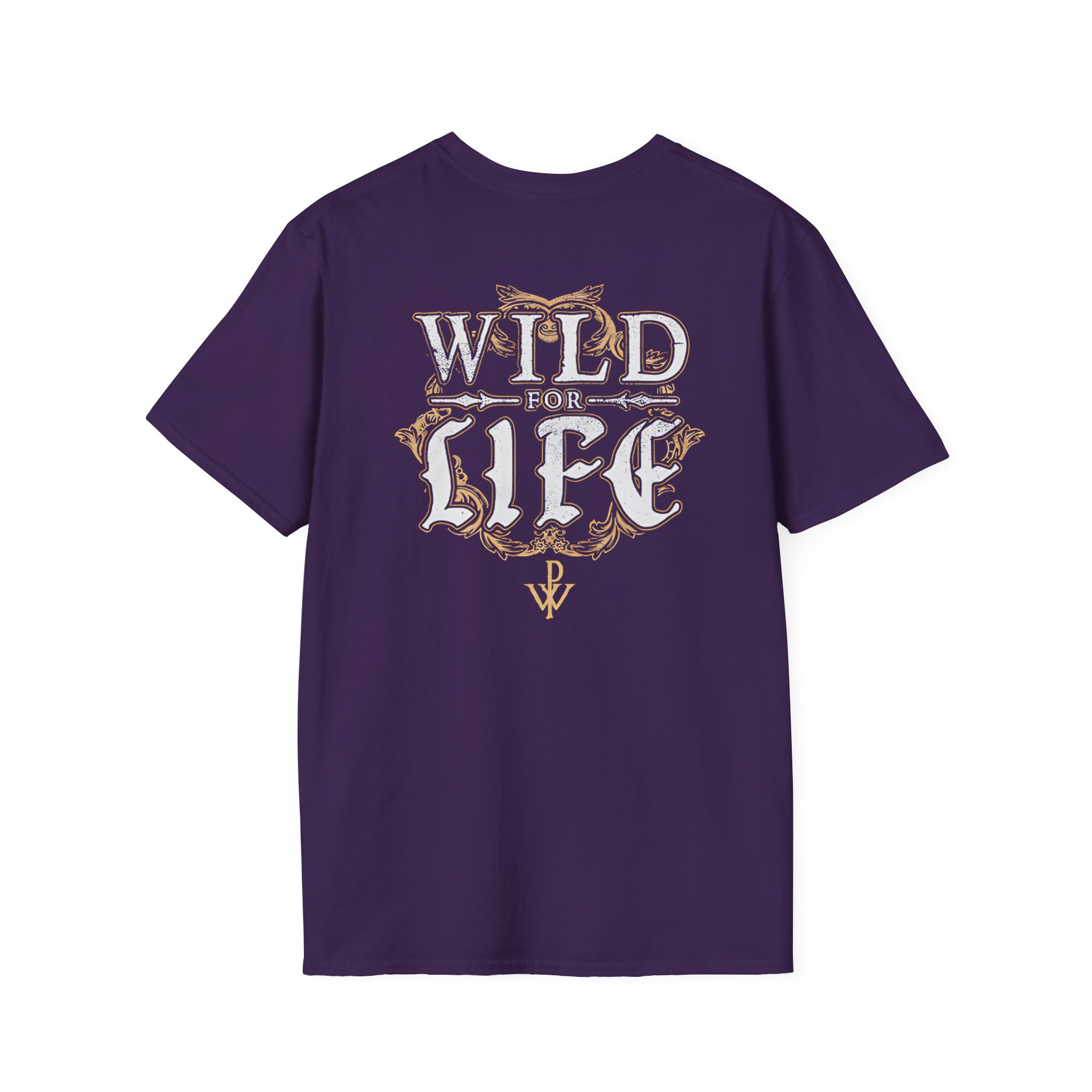 Powerwolf Wild for Life Unisex Softstyle T-Shirt - Image 8