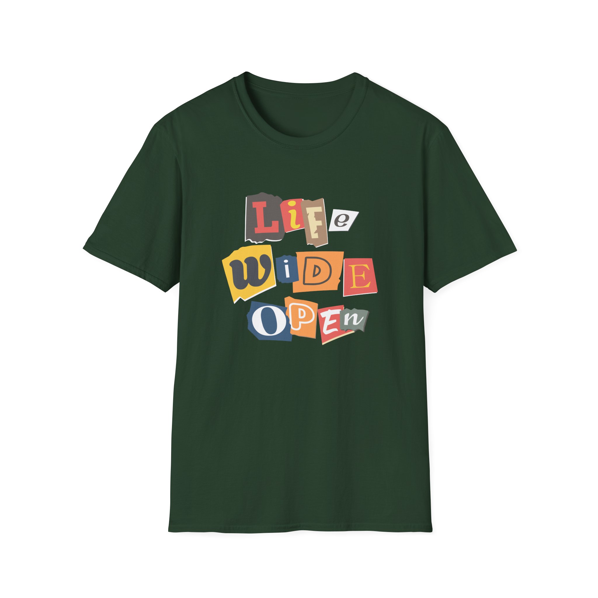 Cboystv Ransom Note Unisex Softstyle T-Shirt - Image 9