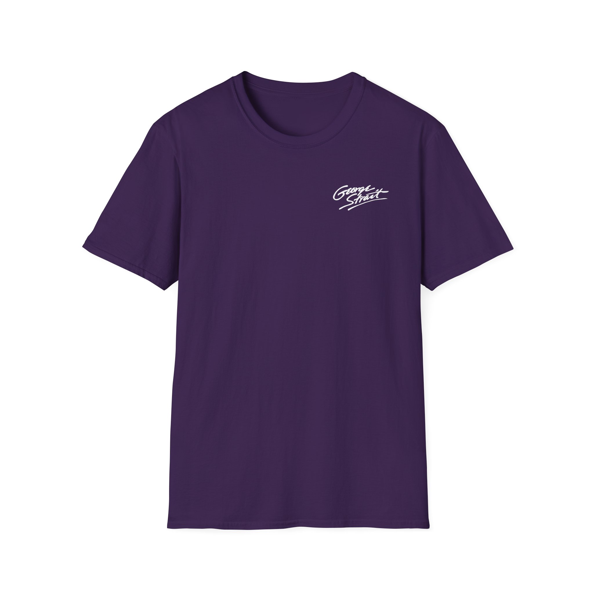 George Strait Satin Unisex Softstyle T-Shirt - Image 15