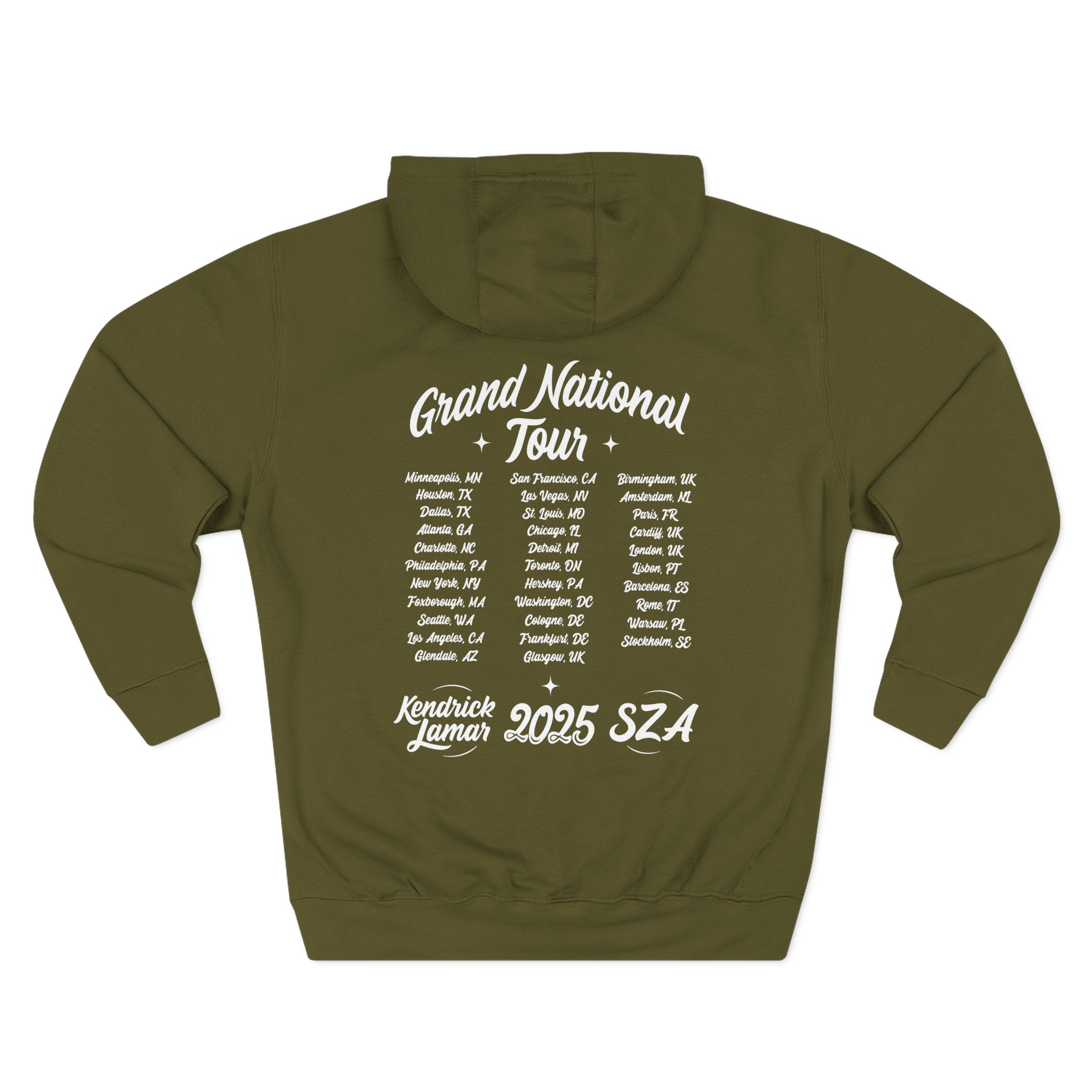 Sza Sos Gnt Gloria Bug Tour Three-panel Fleece Hoodie - Image 6