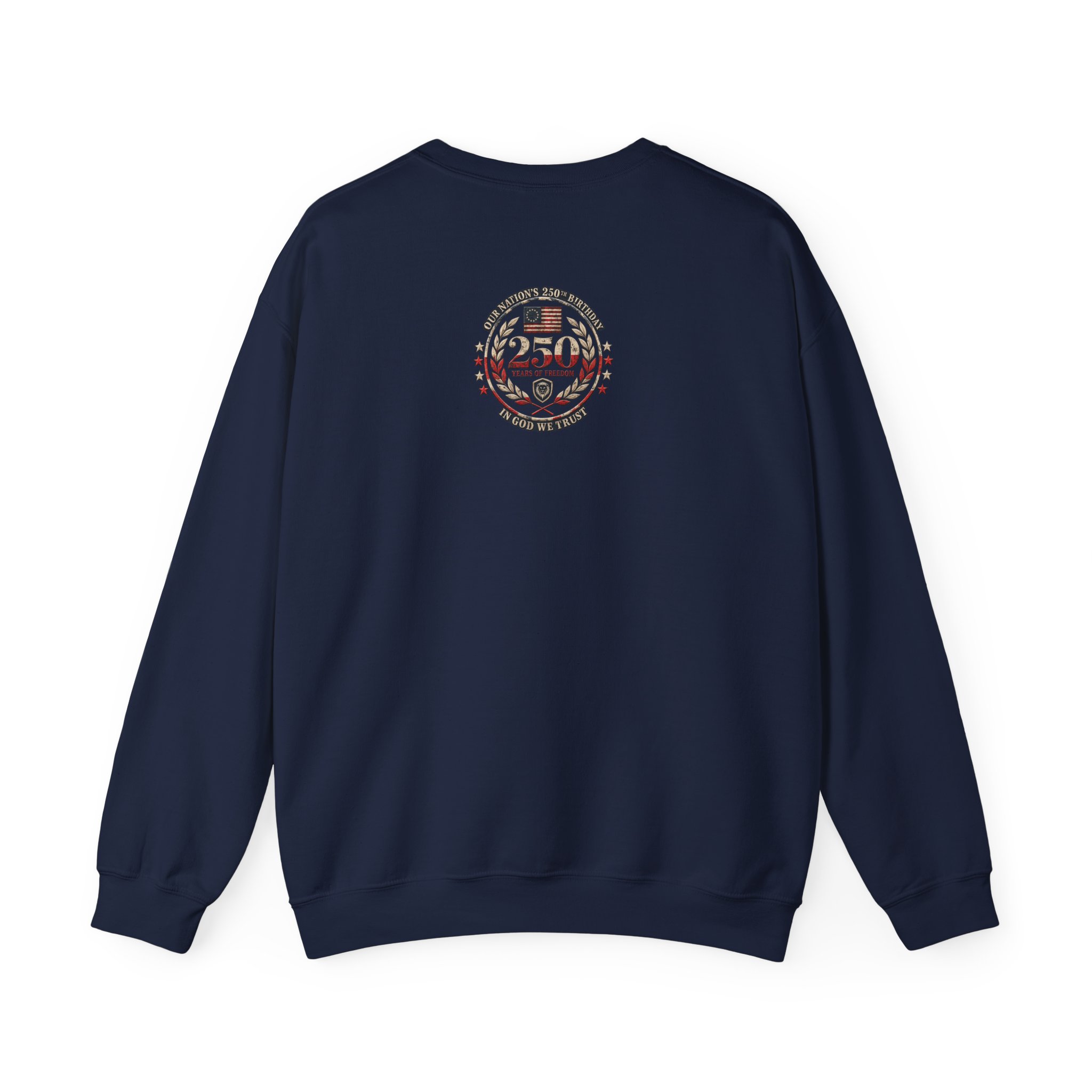 Valuetainment Flb Flag Script Unisex Heavy Blend™ Crewneck Sweatshirt - Image 8