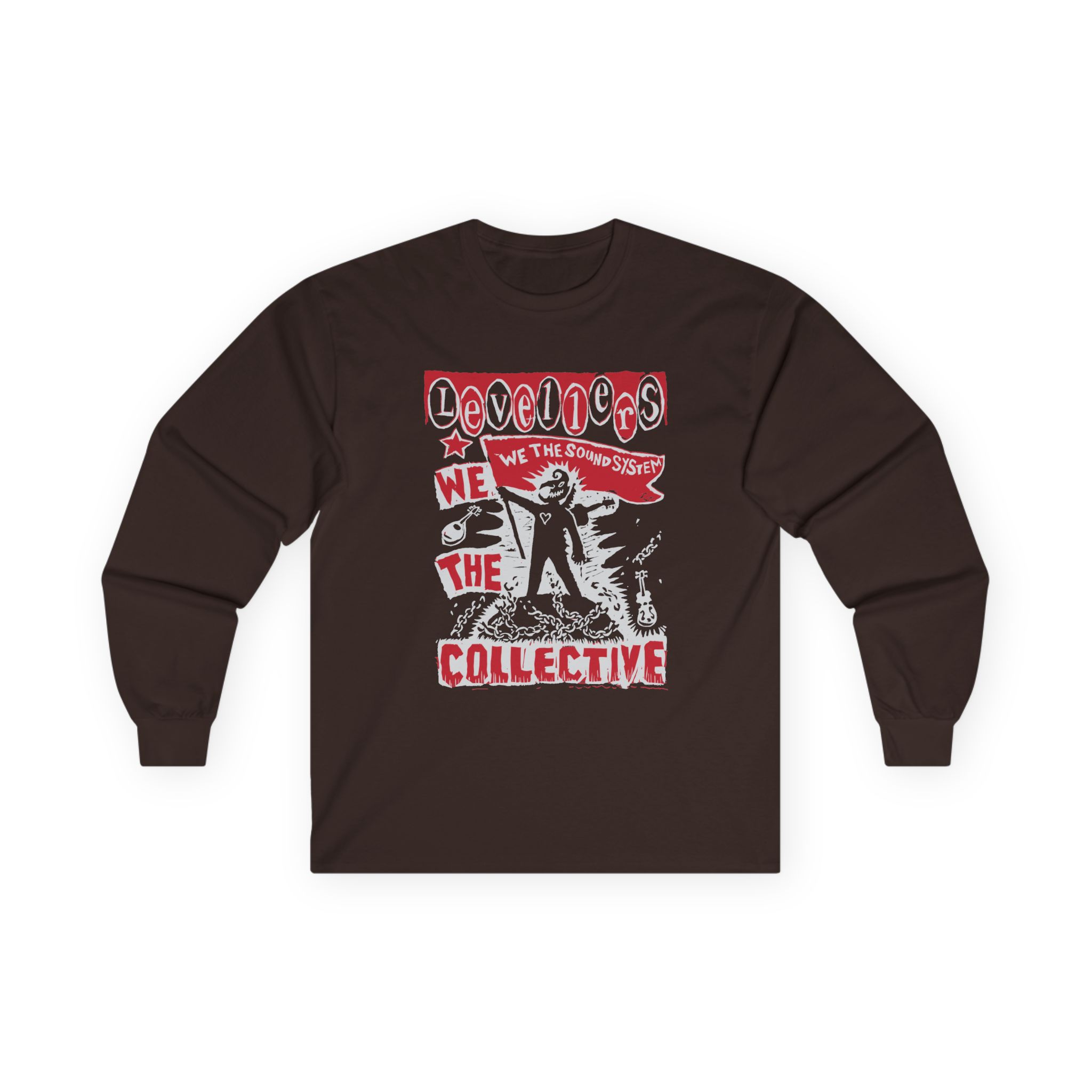 Levellers 2025 March We the Collective Tour Unisex Ultra Cotton Long Sleeve Tee - Image 3