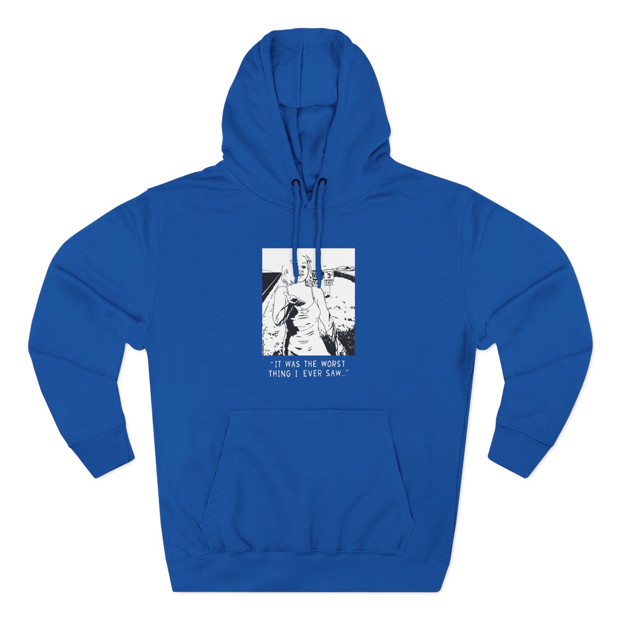 Chat Pile Worst Thing Three-Panel Fleece Hoodie - Image 7