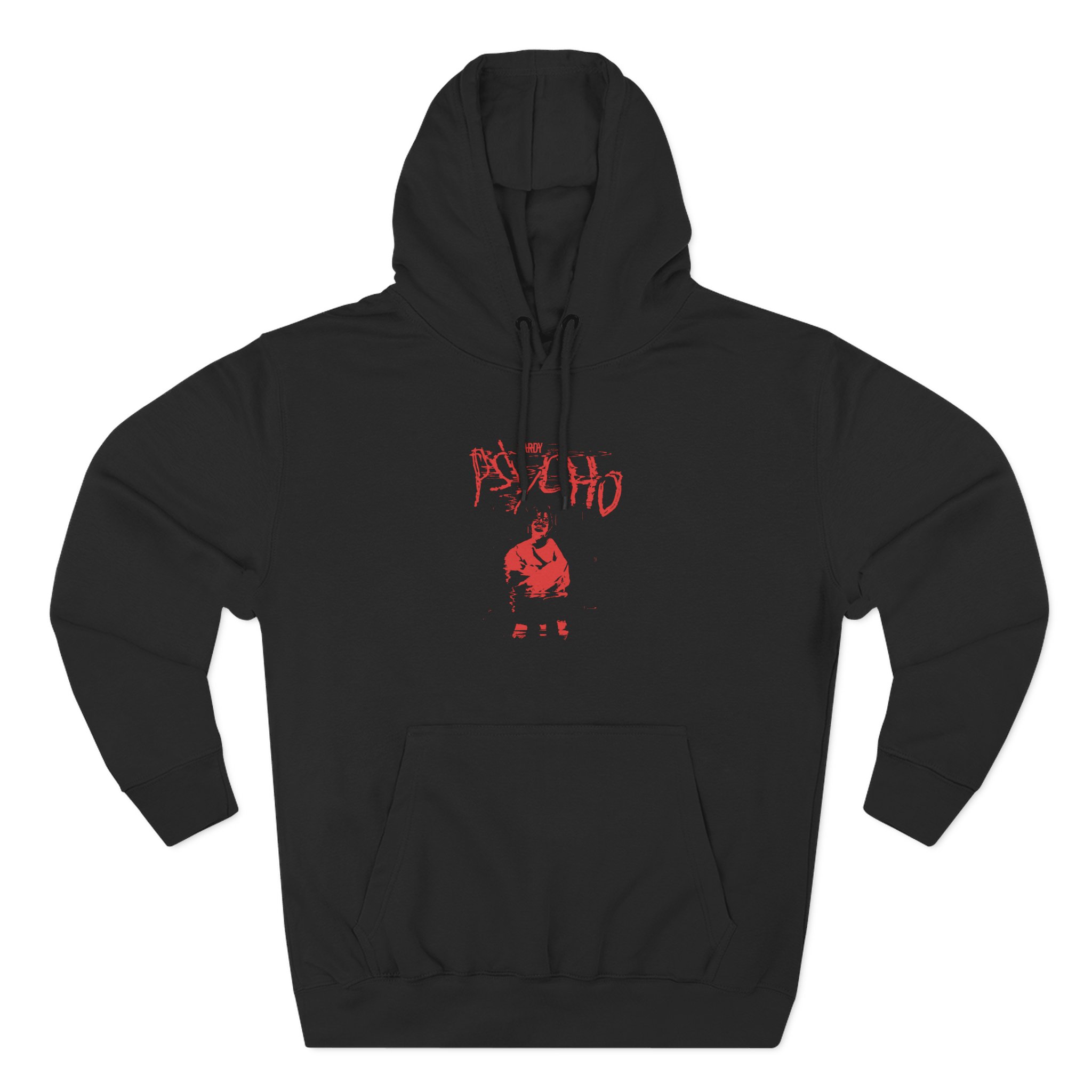 Hd Psycho Three-Panel Fleece Hoodie