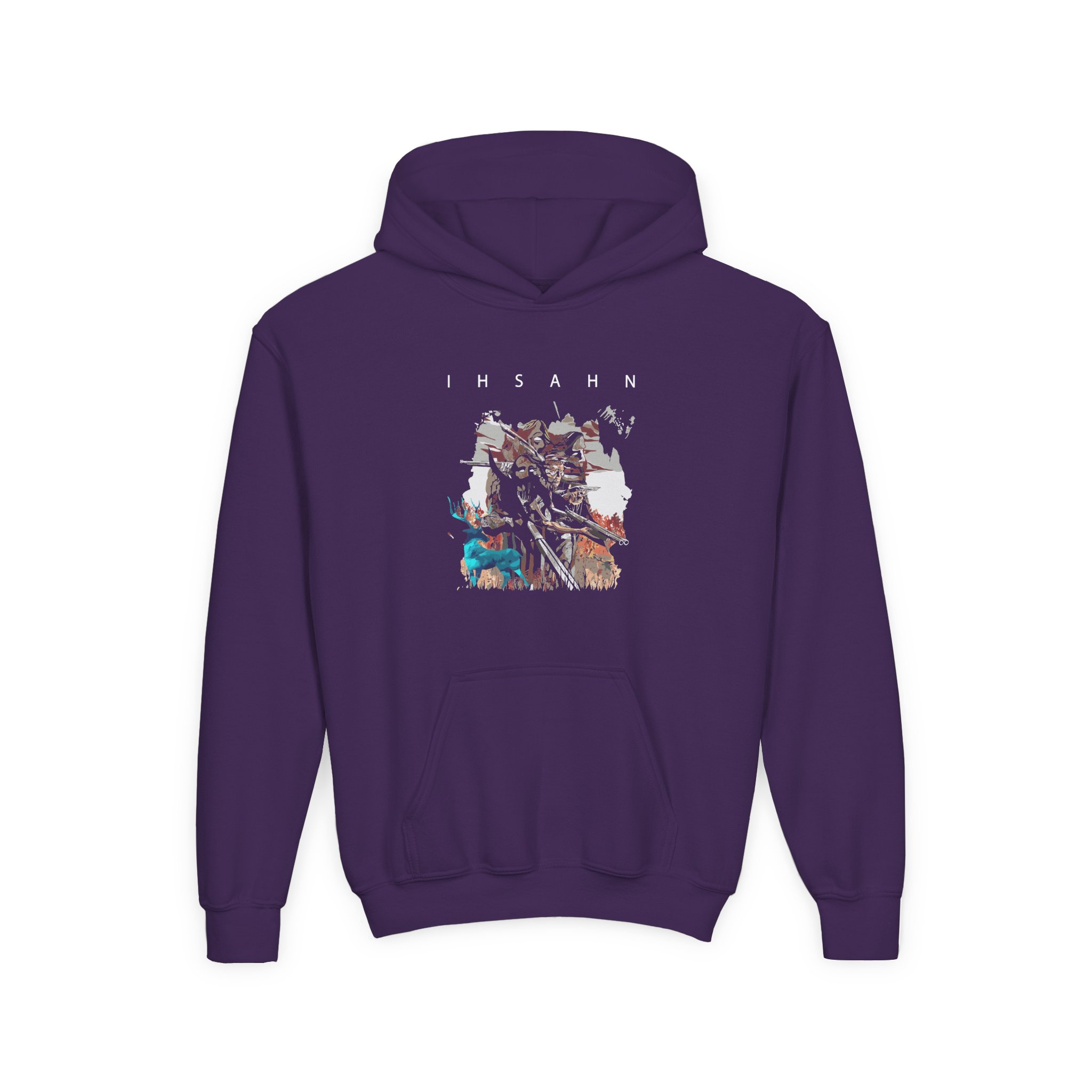 Youth Ihsahn Pilgrimage to Oblivion Heavy Blend Hooded Sweatshirt - Image 5
