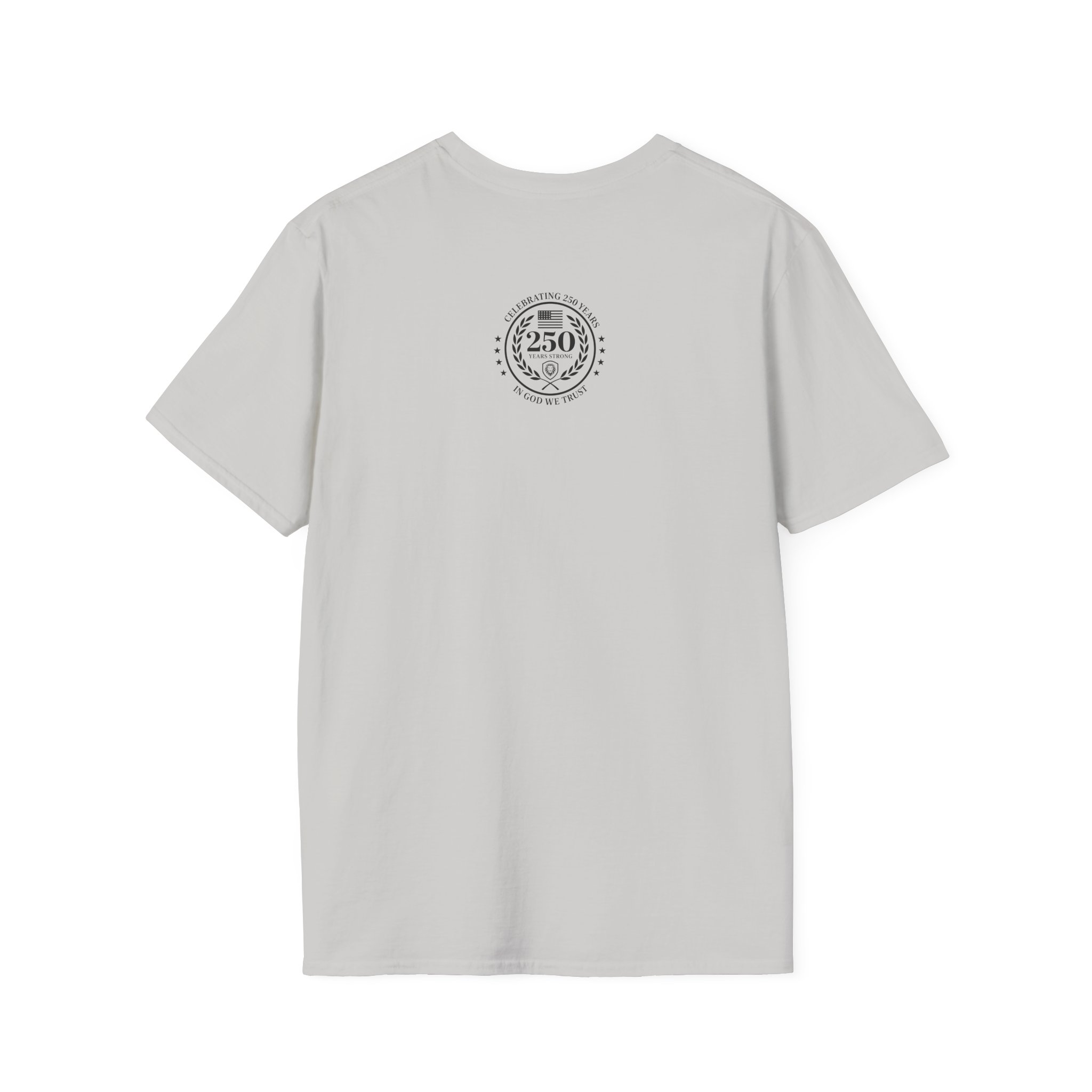 Valuetainment 250 Years No Kings Unisex Softstyle T-Shirt - Image 6