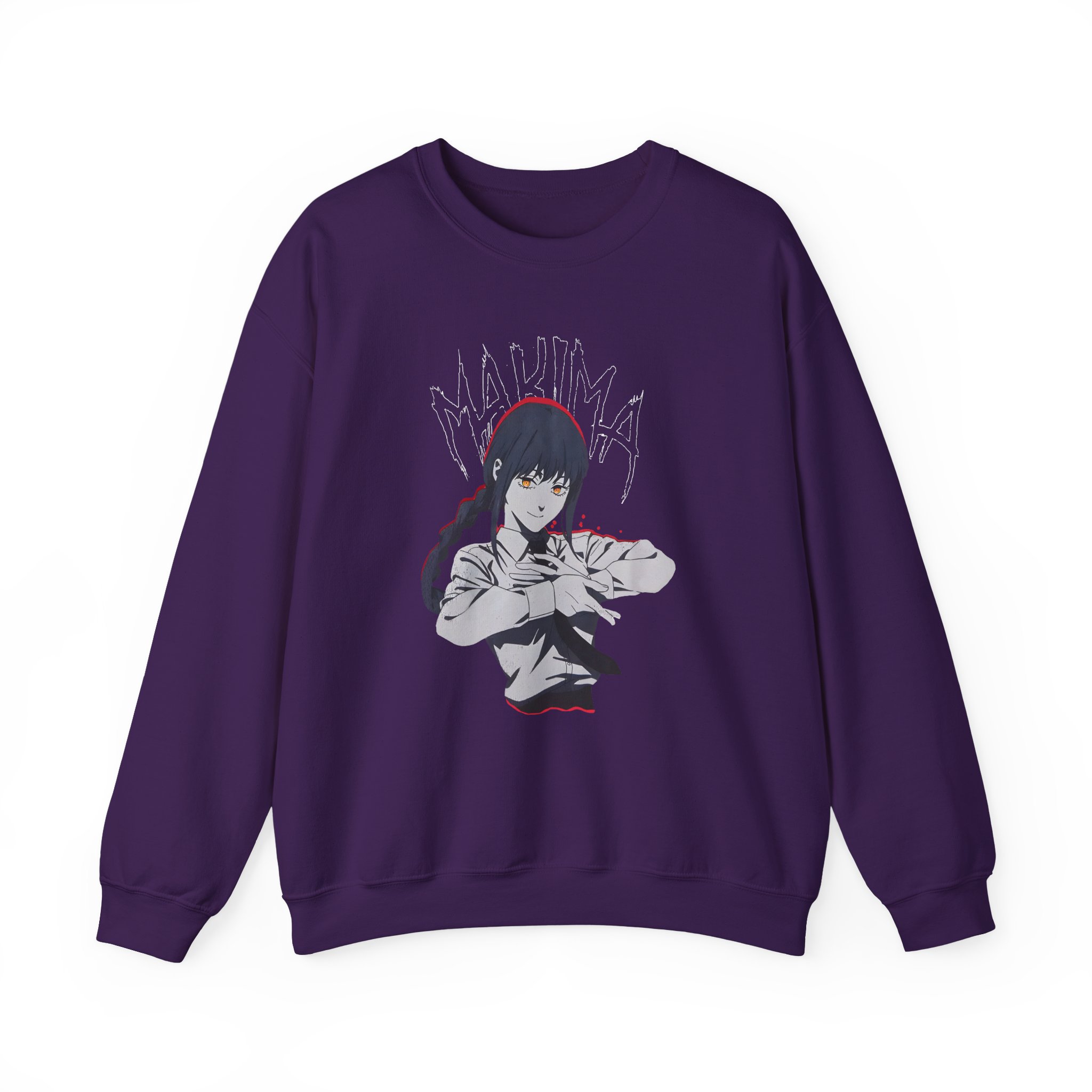 Chainsaw Man Makima Unisex Heavy Blend™ Crewneck Sweatshirt - Image 11
