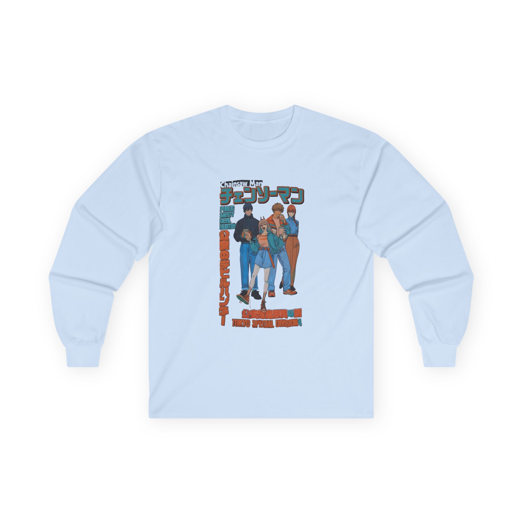 Chainsaw Man Group Unisex Ultra Cotton Long Sleeve Tee - Image 5