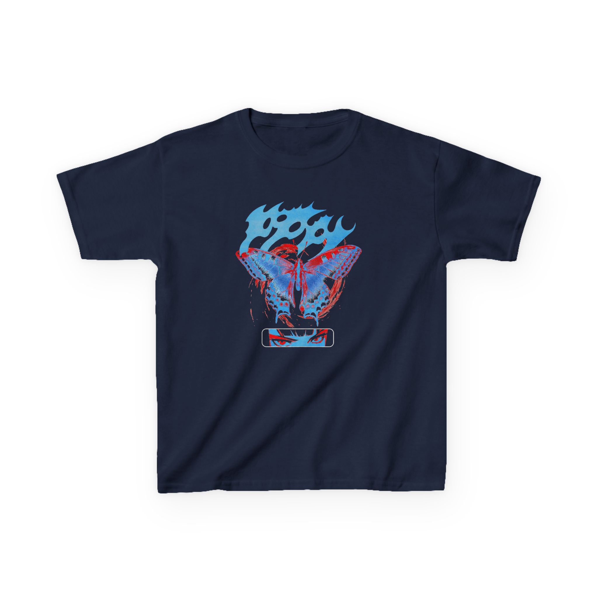 Kids Poppy V.A.N Butterfly Heavy Cotton™ Tee - Image 7