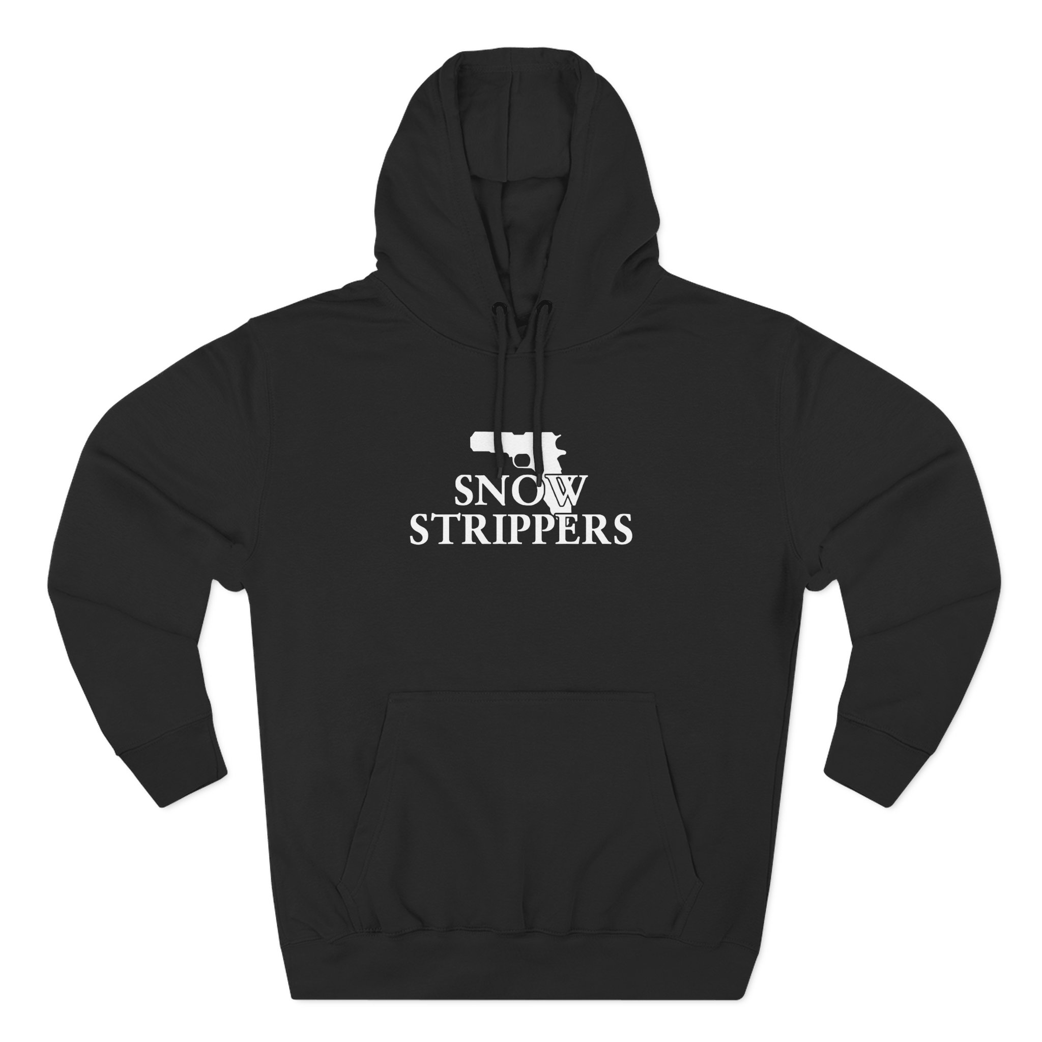 Snow Strippers Three-Panel Fleece Hoodie