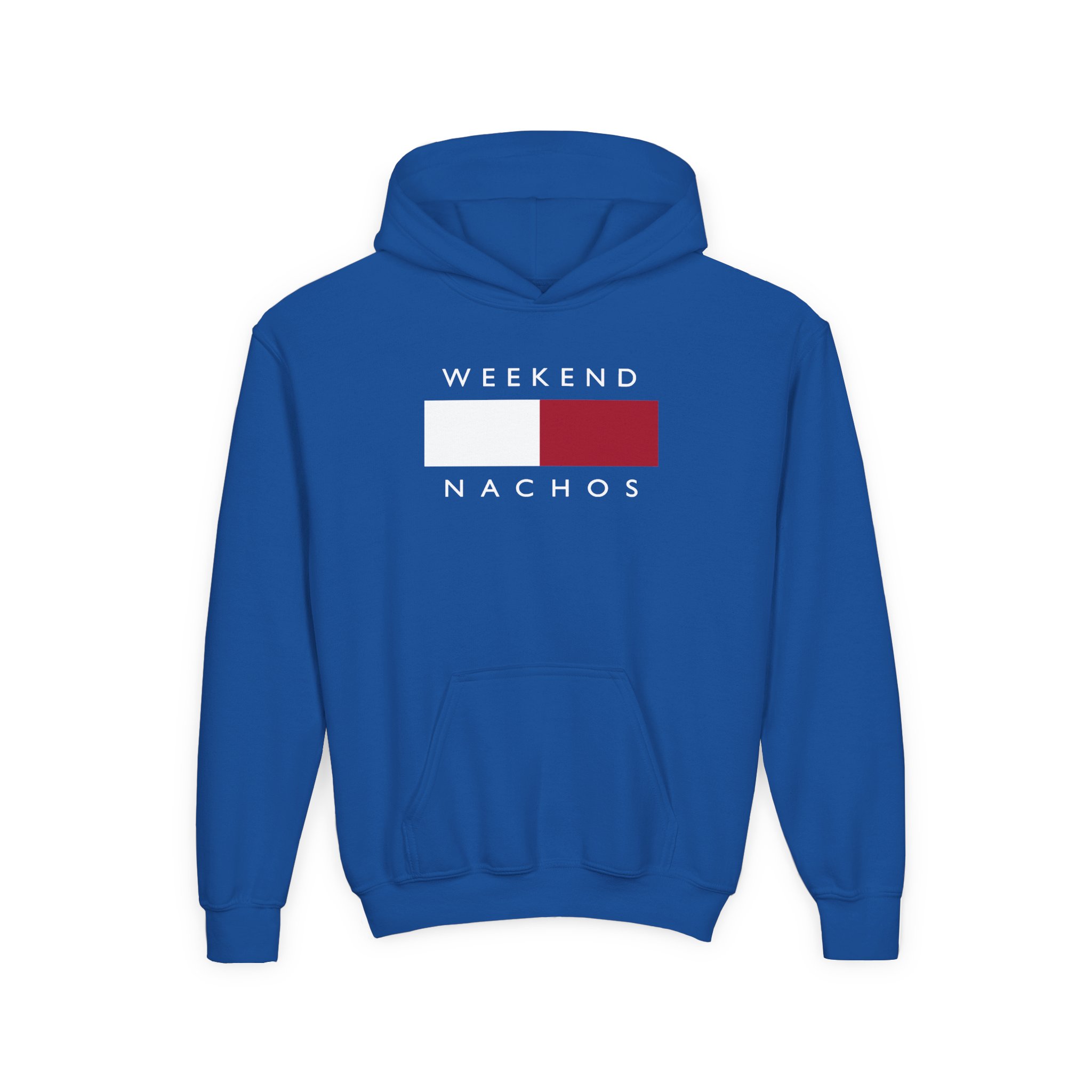 Youth Weekend Nachos Heavy Blend Hooded Sweatshirt - Image 7