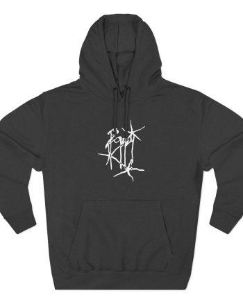 Poppy Three-Panel Fleece Hoodie